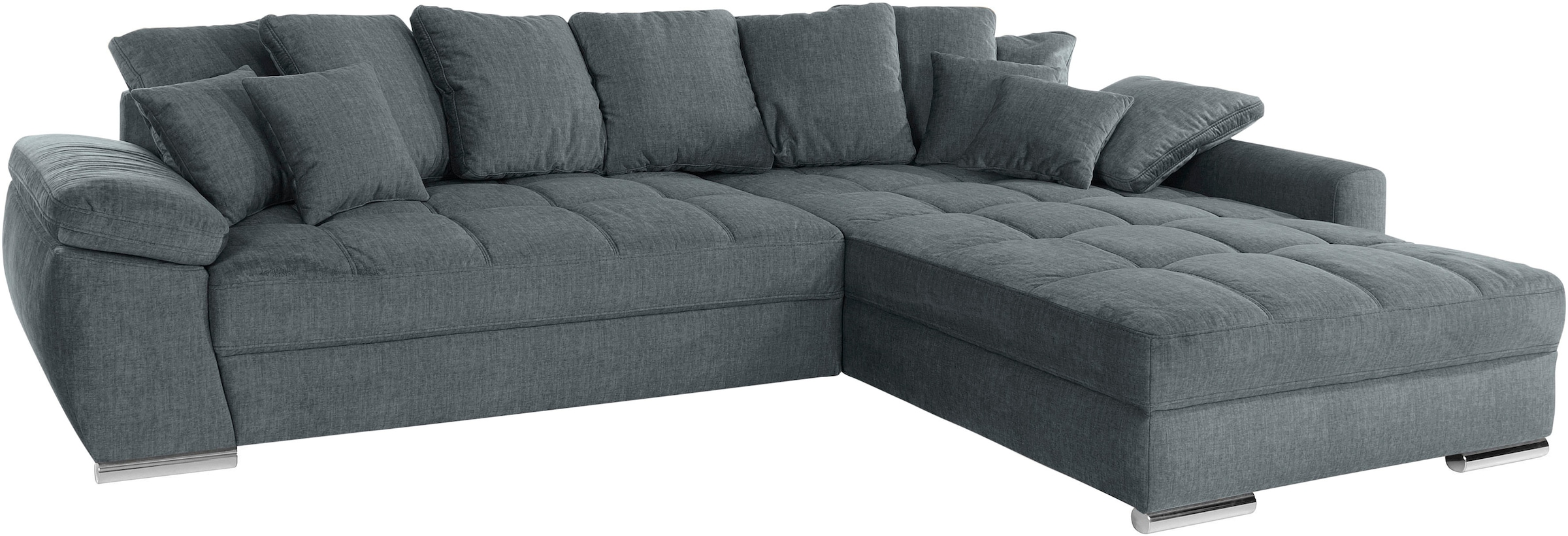 INOSIGN Ecksofa »Gwenni L-Form«, auch in Aqua Clean Supreme erhältlich; bis zu 140 kg pro Sitzfläche