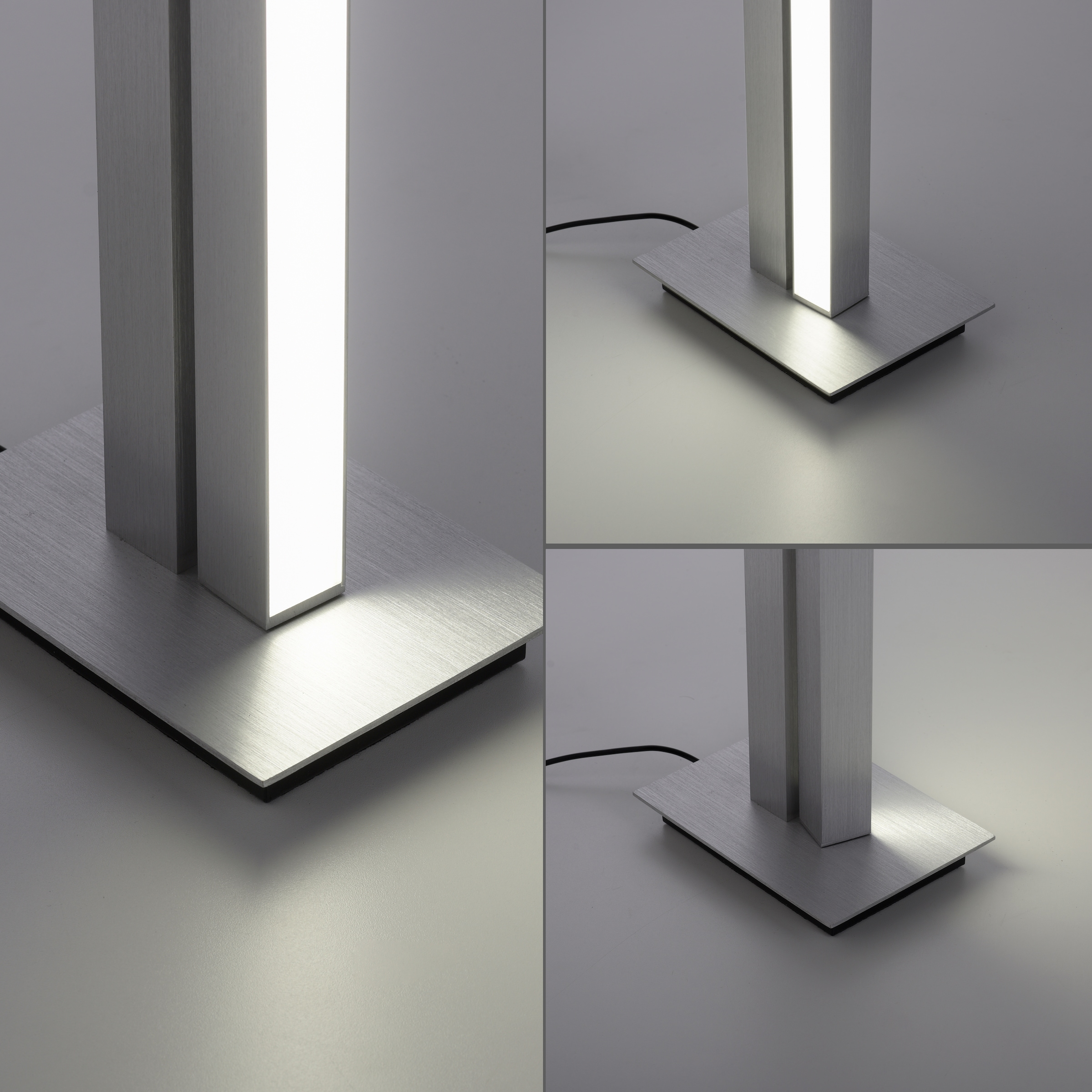 Neuhaus PURE LED Stehlampe »PURE Lines Floor« LED-Board 1 Stk. warmweiß - kaltweiß CCT Farbsteuerung, dimmbar über Fernbedienung, Fußschalter