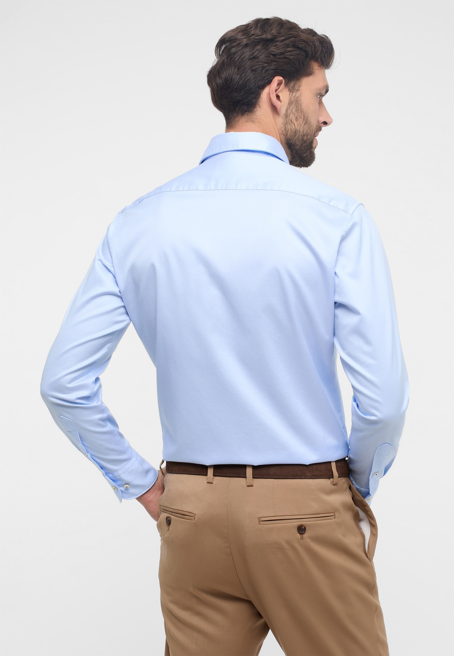Eterna Langarmhemd »MODERN FIT«, EASY IRON (bügelleicht)