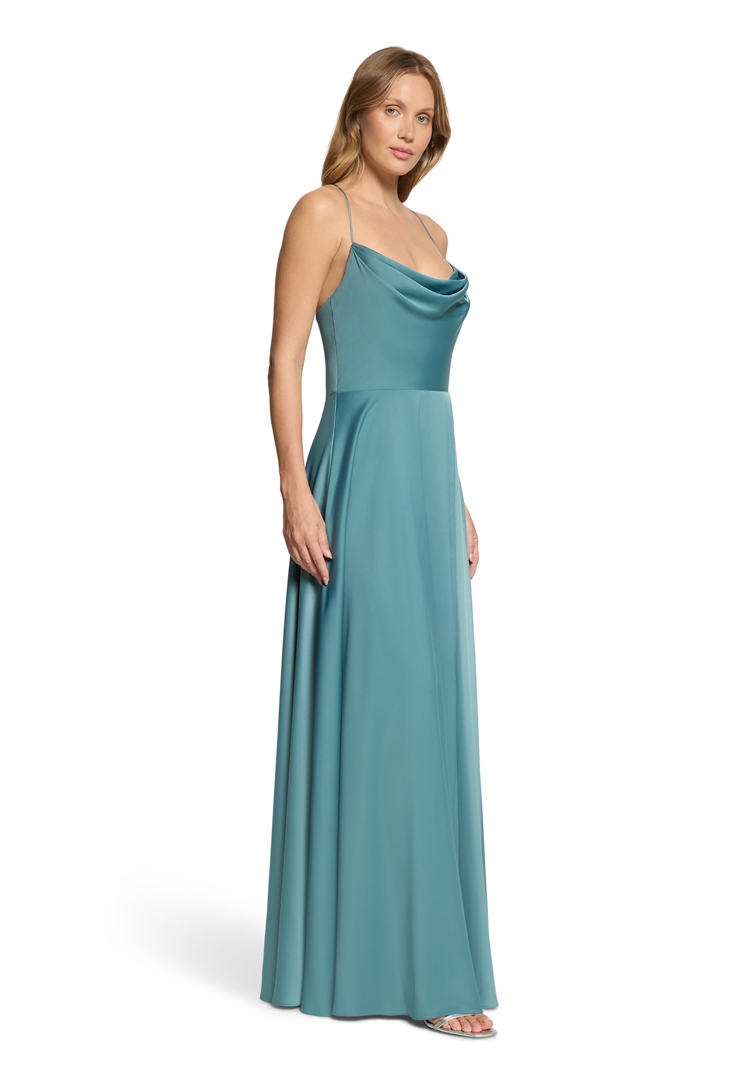 Vera Mont Abendkleid »Abendkleid mit Wasserfallausschnitt«