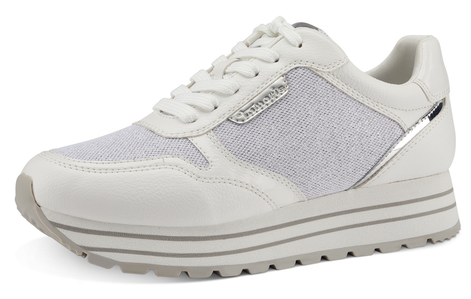Tamaris Plateausneaker, mit zweifarbiger Plateausohle kaufen