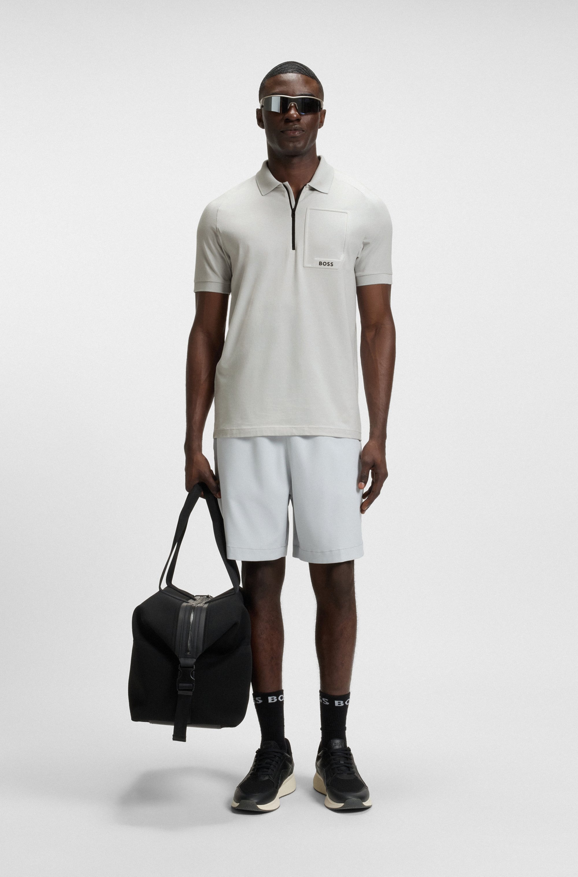BOSS GREEN Poloshirt »Polo Urban Tech«, mit feuchtigkeitsableitenden und schnell trocknenden Eigenschaften