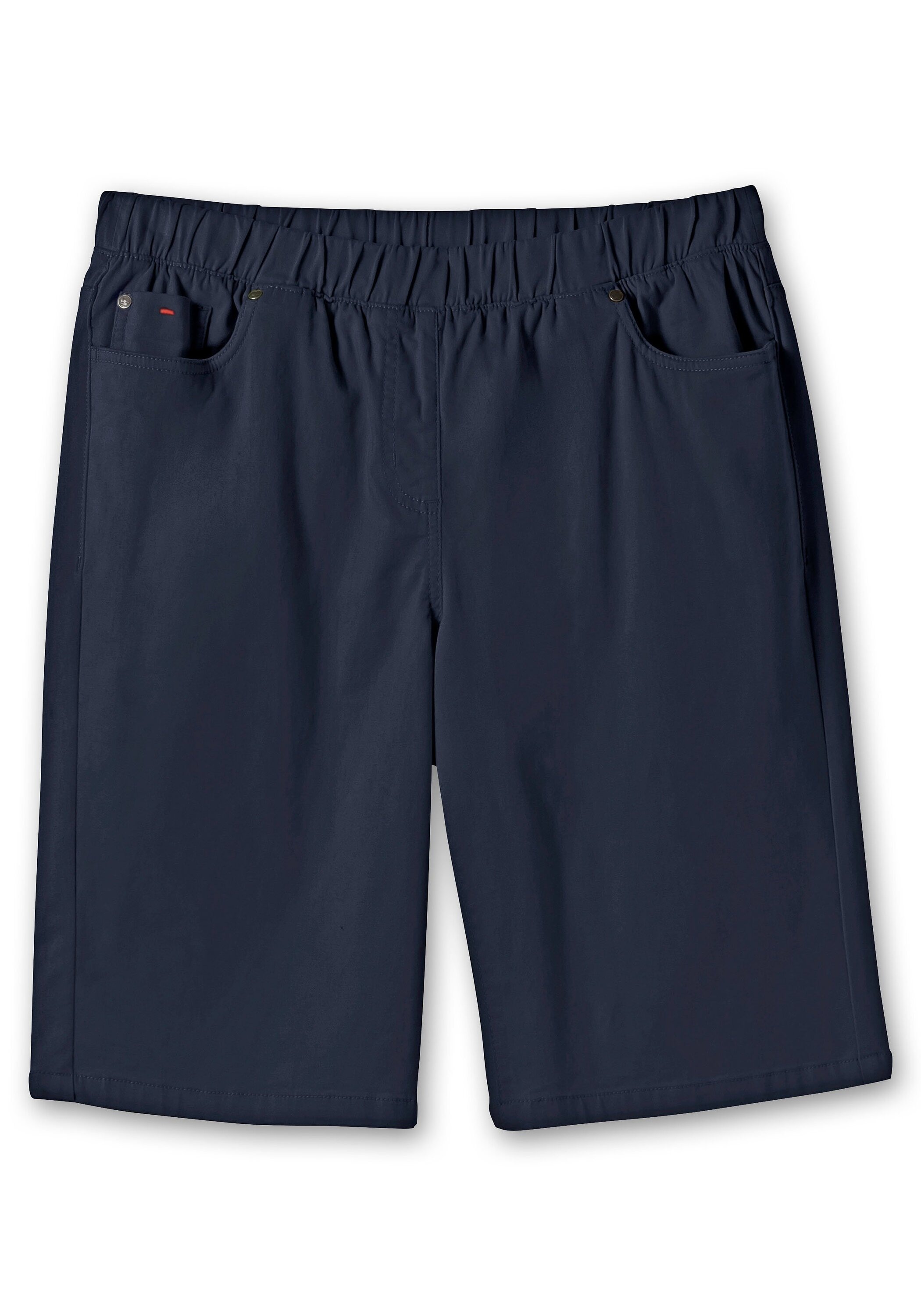 Sheego Bermudas »Twill-Bermudas in 5-Pocket-Form, mit Gummizugbund«
