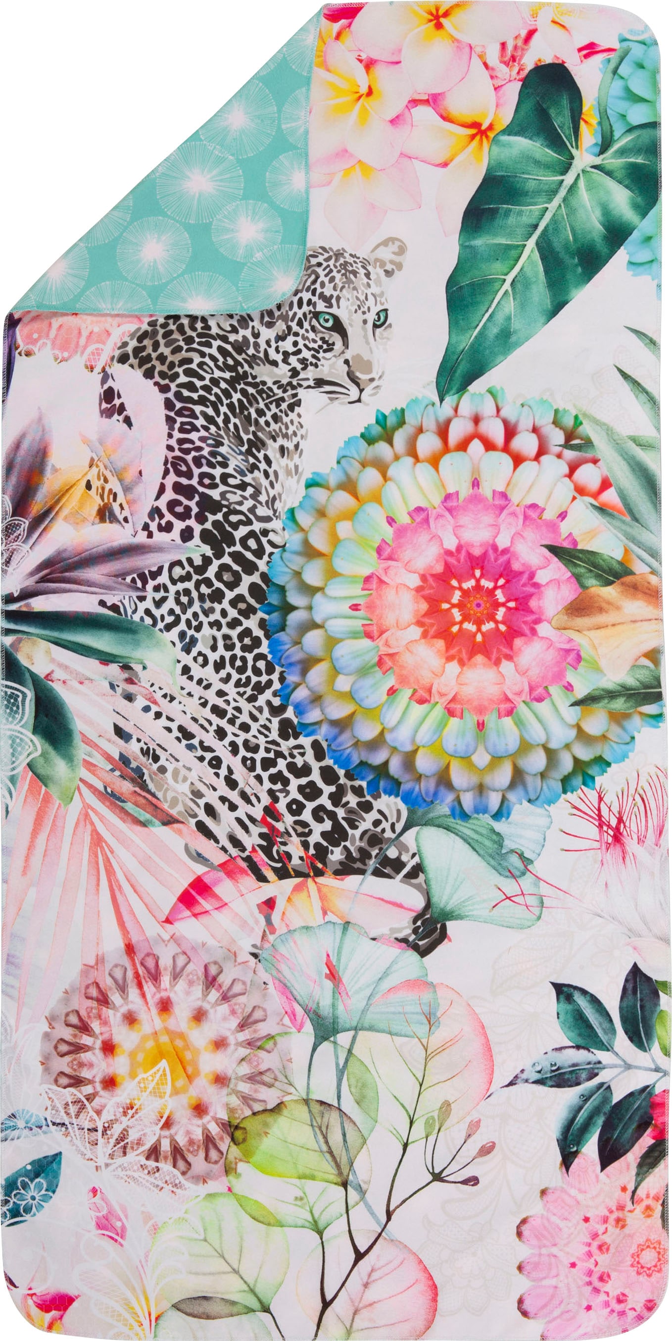 hip Mandala, & St.), mit (1 Strandtuch Leopard OTTO »Verda«, Blumen bei online