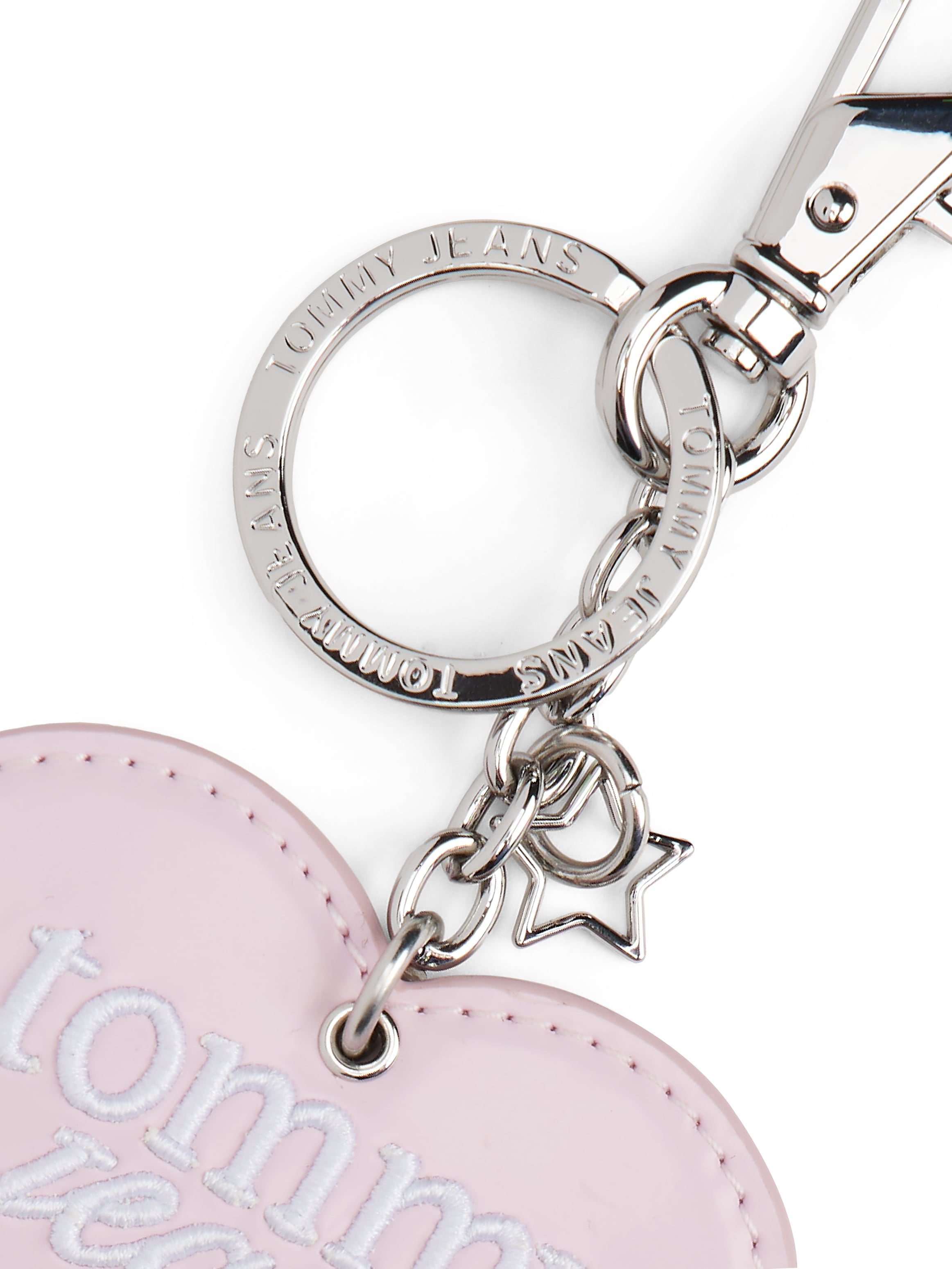 Tommy Jeans Schlüsselanhänger »TJW PU HEART CHARM« , Taschenanhänger, Accessoires in süßer Herzform