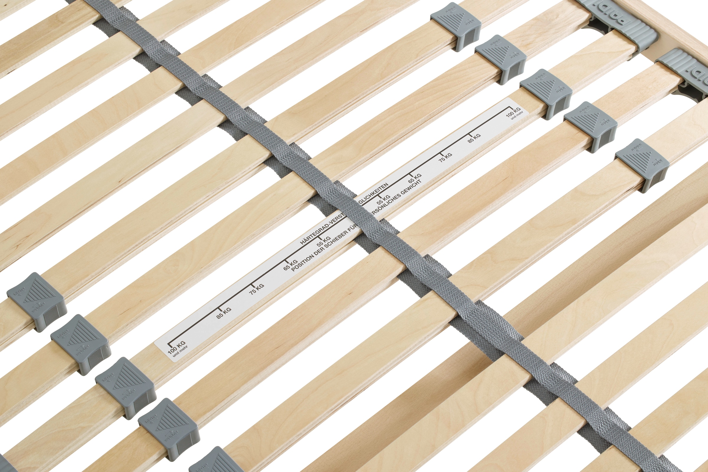 PAIDI Lattenrost »COMFORT in verschiedenen Größen, montiert, Härteverstellung« besonders langlebig und stabil, 5 Jahre Garantie, 120 Kg Tragkraft