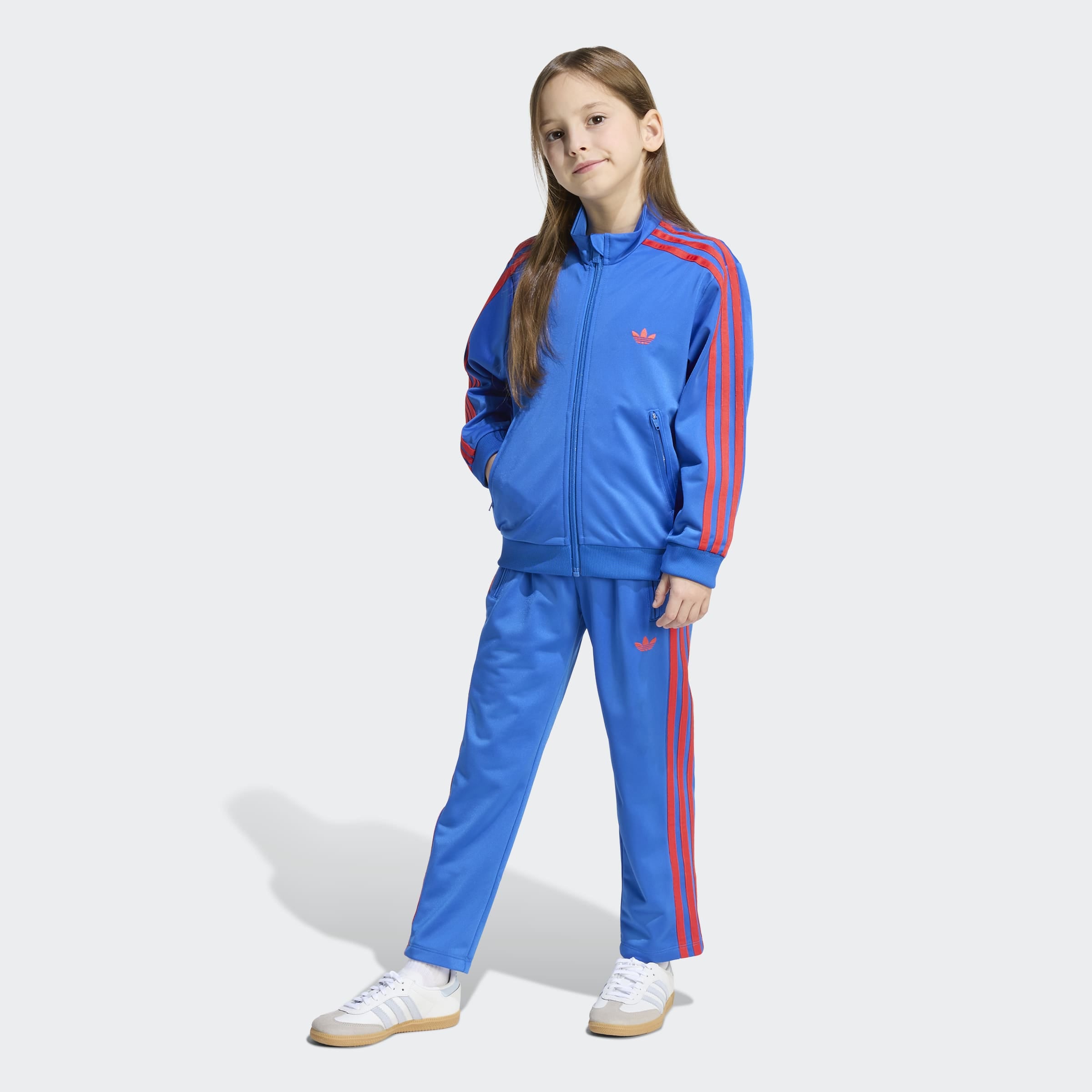 adidas Originals Trainingsanzug »FIREBIRD« 2 tlg. für Kinder, zweiteiliges Set, aus Polyester