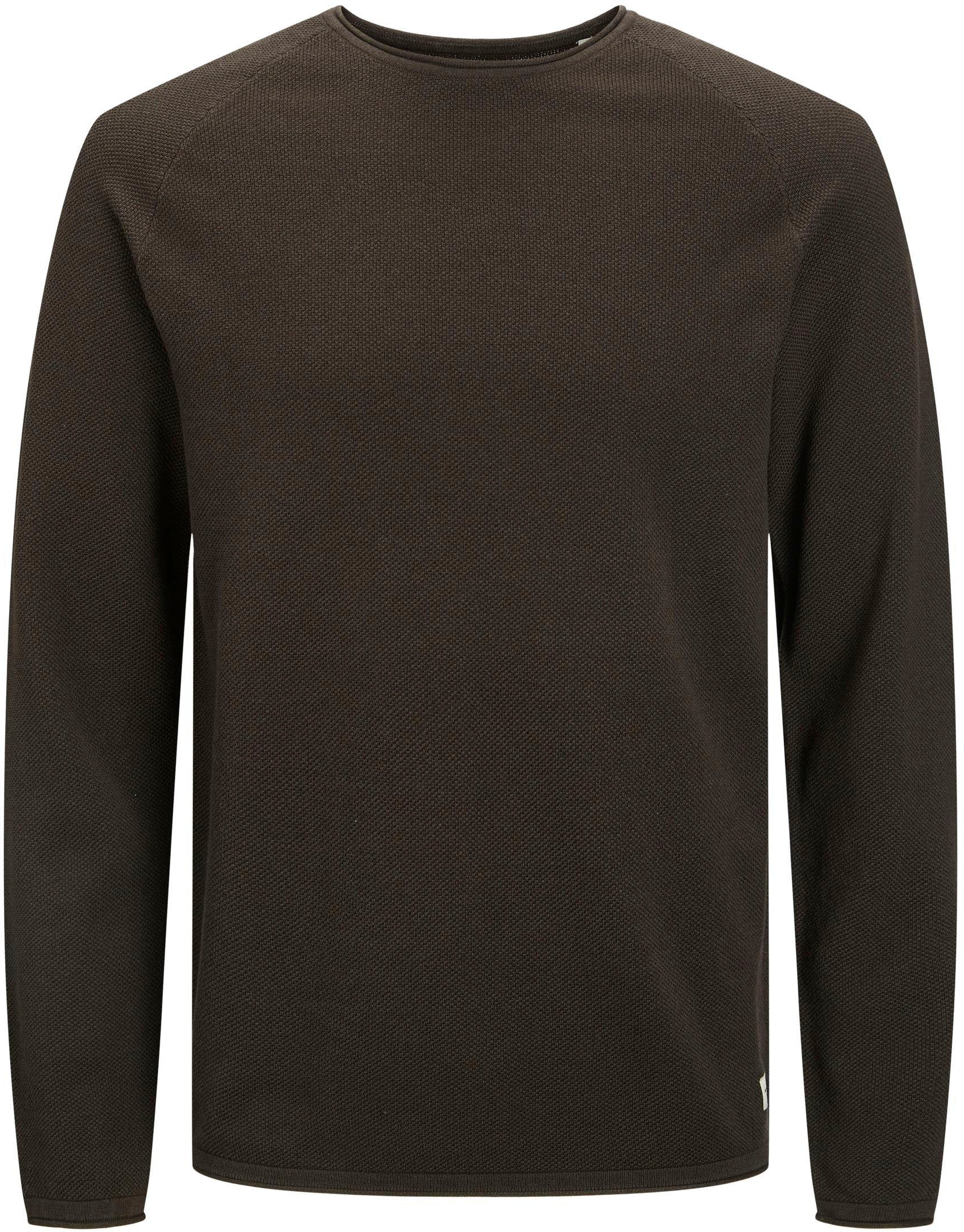 Jack & Jones Rundhalspullover »HILL KNIT«
