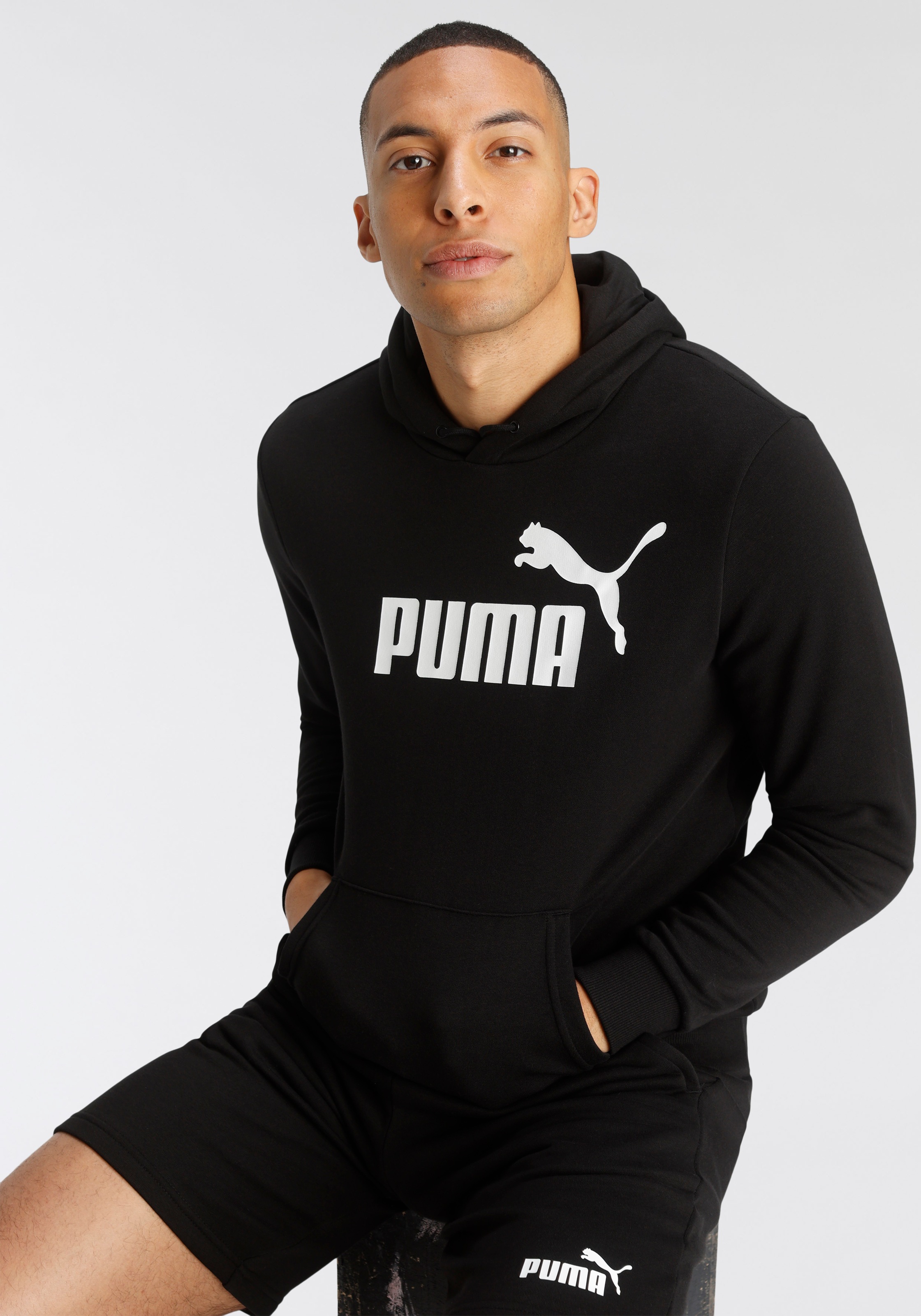 PUMA Kapuzensweatshirt »BIG LOG HOODIE«