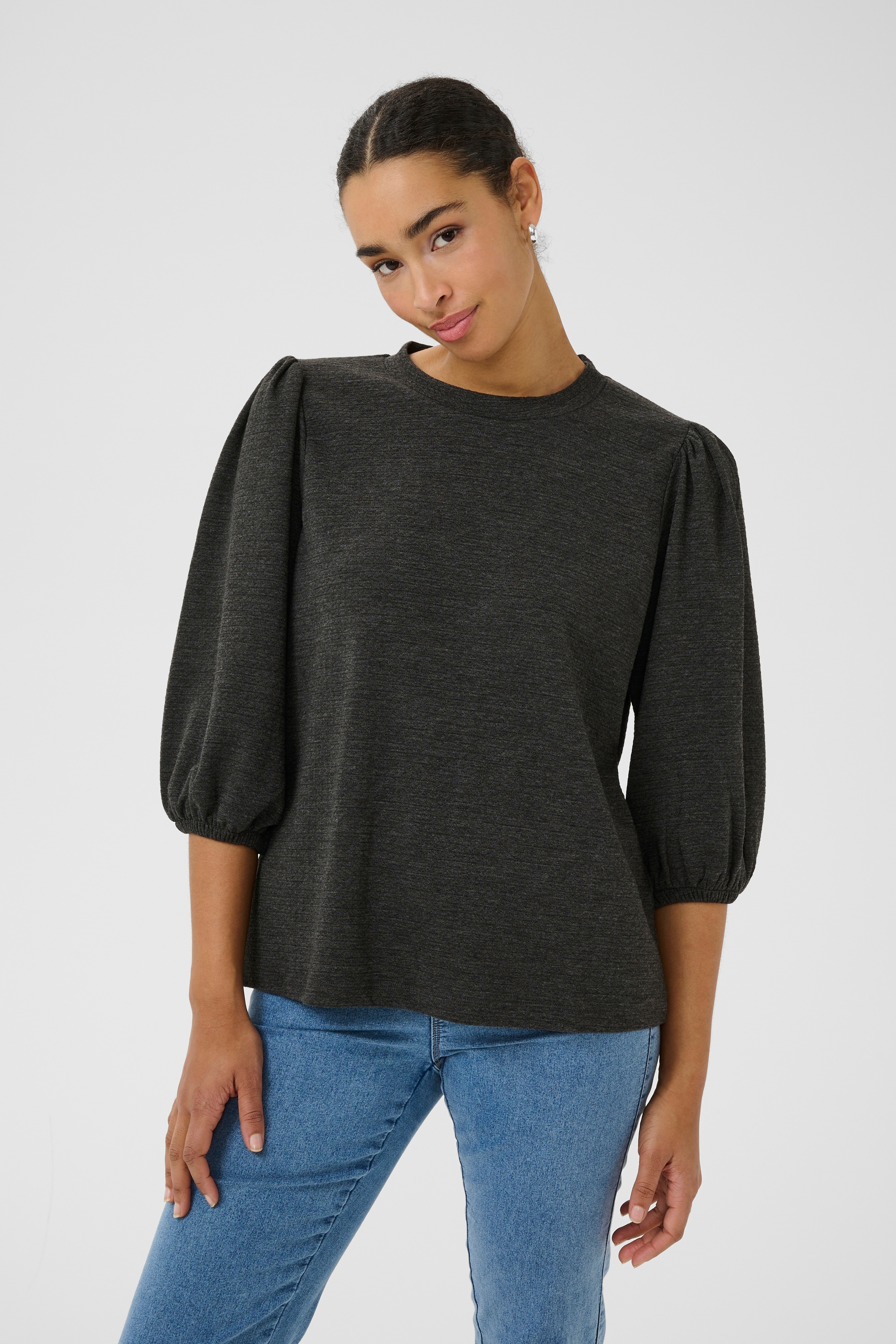 KAFFE Langarmbluse »Langarm-Shirt KAjanna«