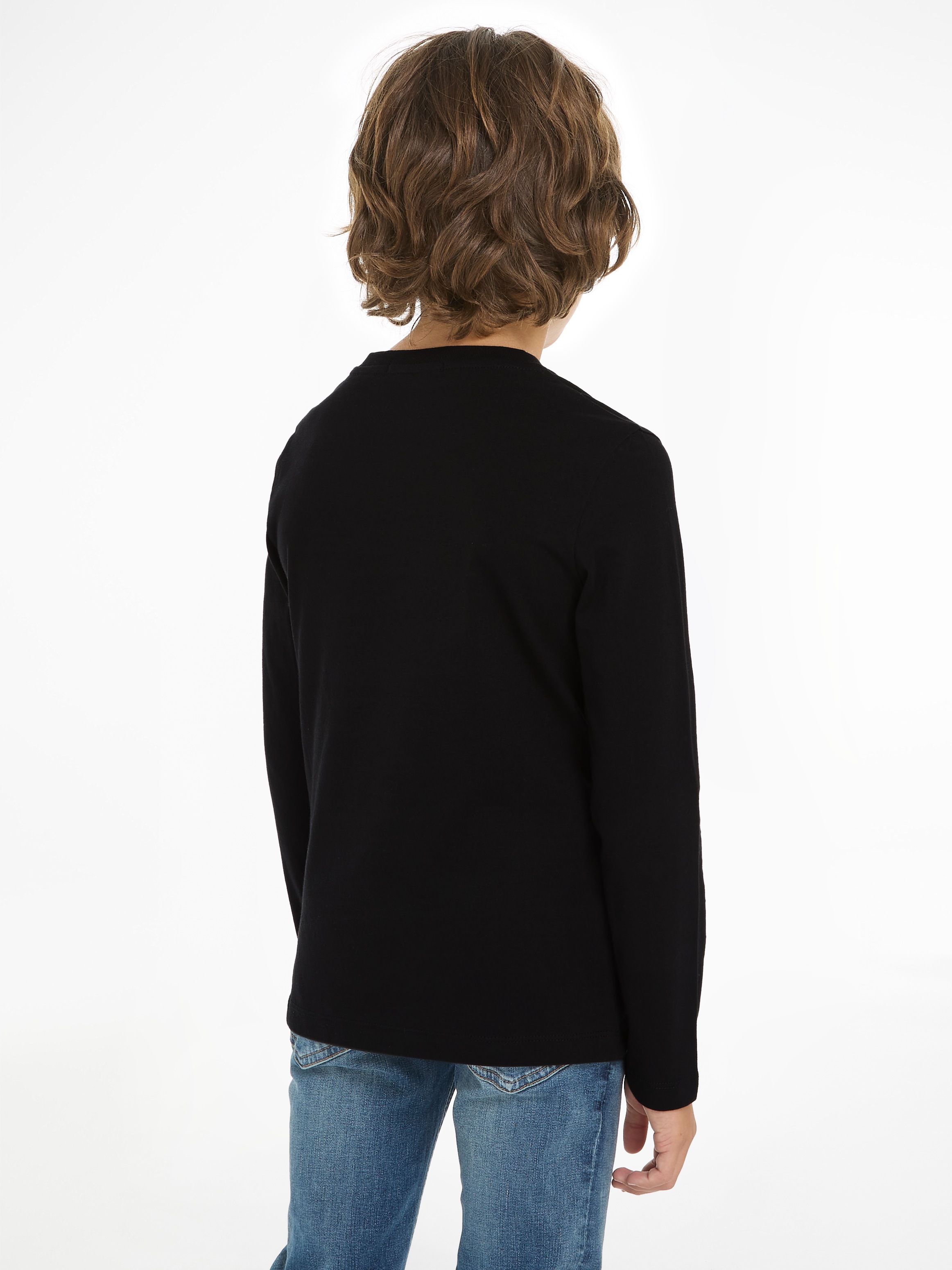 Calvin Klein SHIRT«, LS bei OTTO für Jeans INST. Kinder »CHEST Langarmshirt T bestellen
