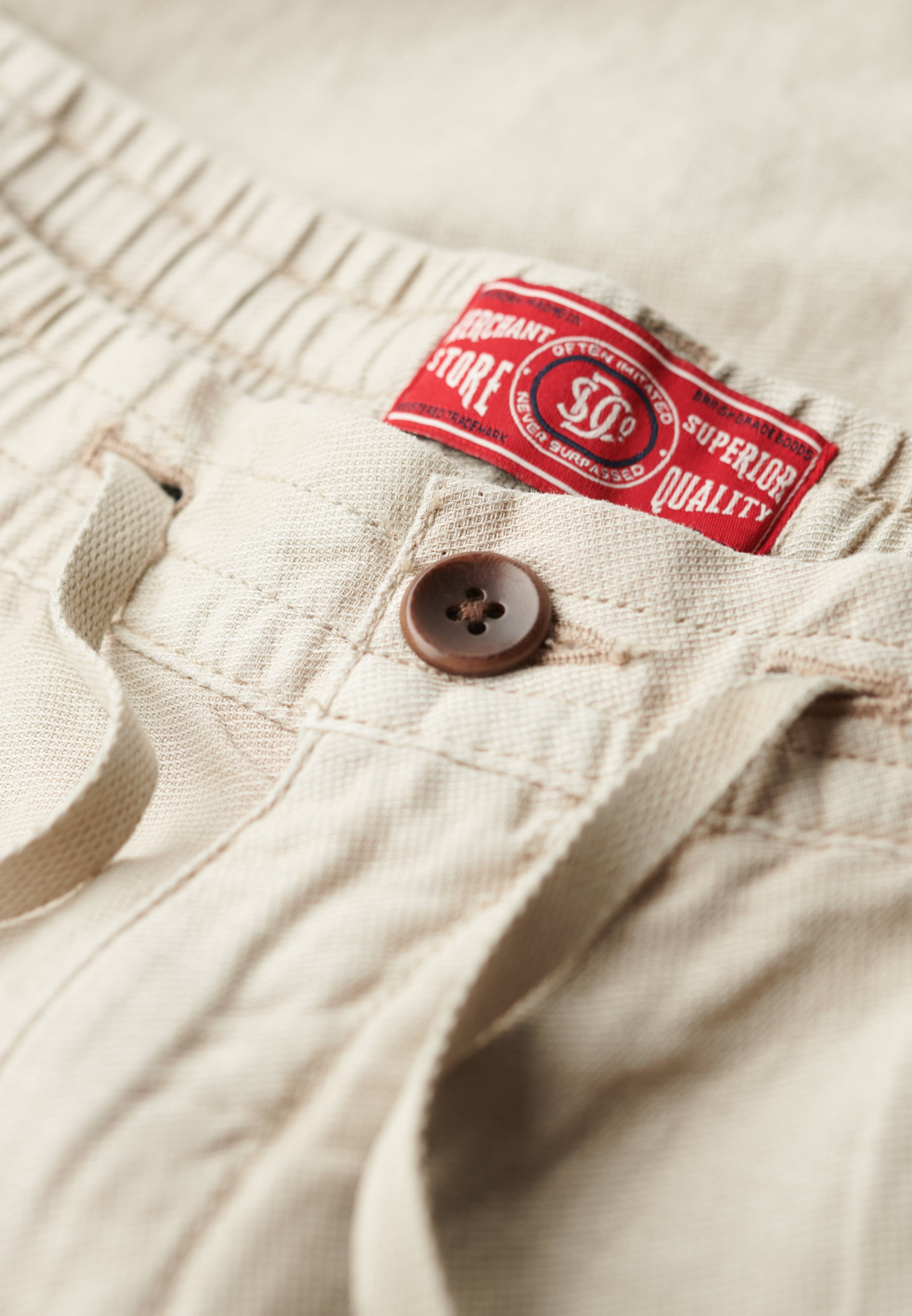 Superdry Shorts »MERCHANT LINEN SHORT«