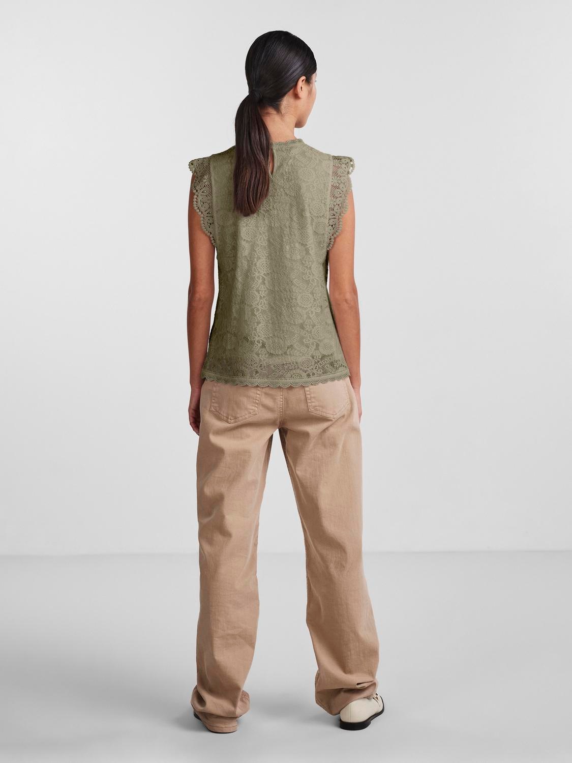 pieces Spitzentop »PCOLLINE«