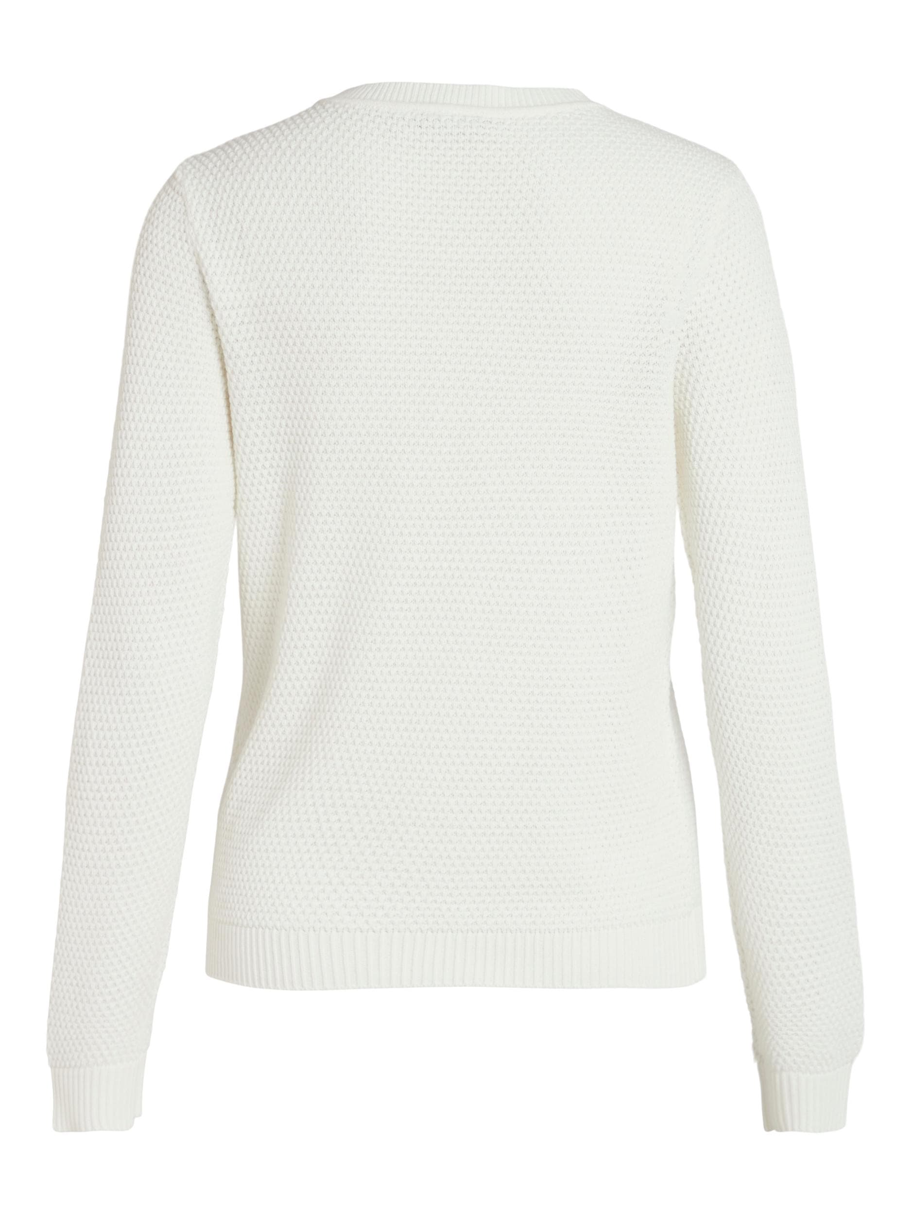 Vila Rundhalspullover »VIDALO O-NECK L/S KNIT TOP- NOOS«
