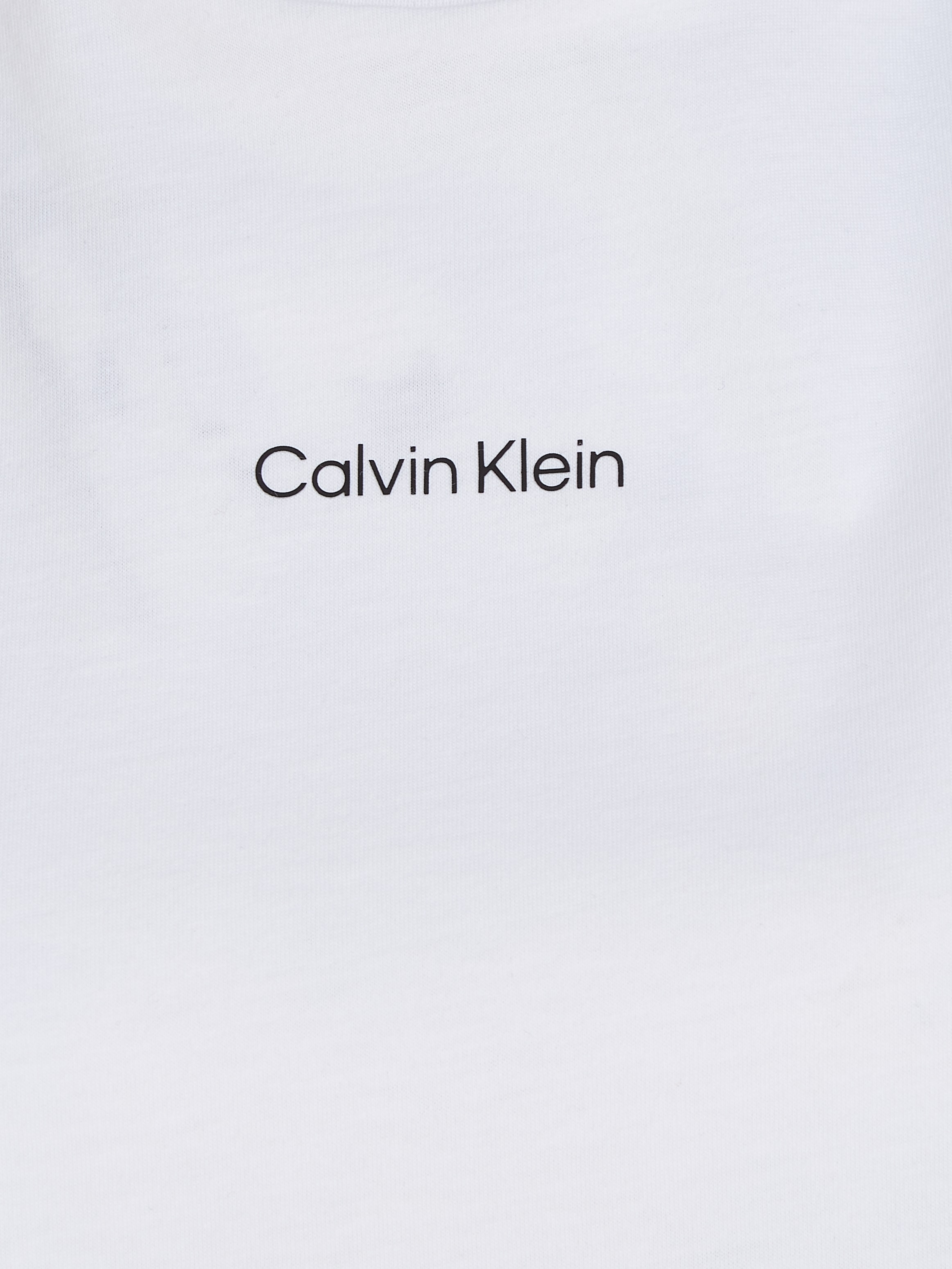 Calvin Klein T-Shirt »MICRO LOGO T-SHIRT«, aus reiner Baumwolle