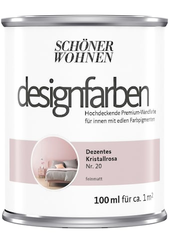 SCHÖNER WOHNEN-Kollektion Wand- und Deckenfarbe »Designfarben«, (1), 100 ml, Dezentes... kaufen