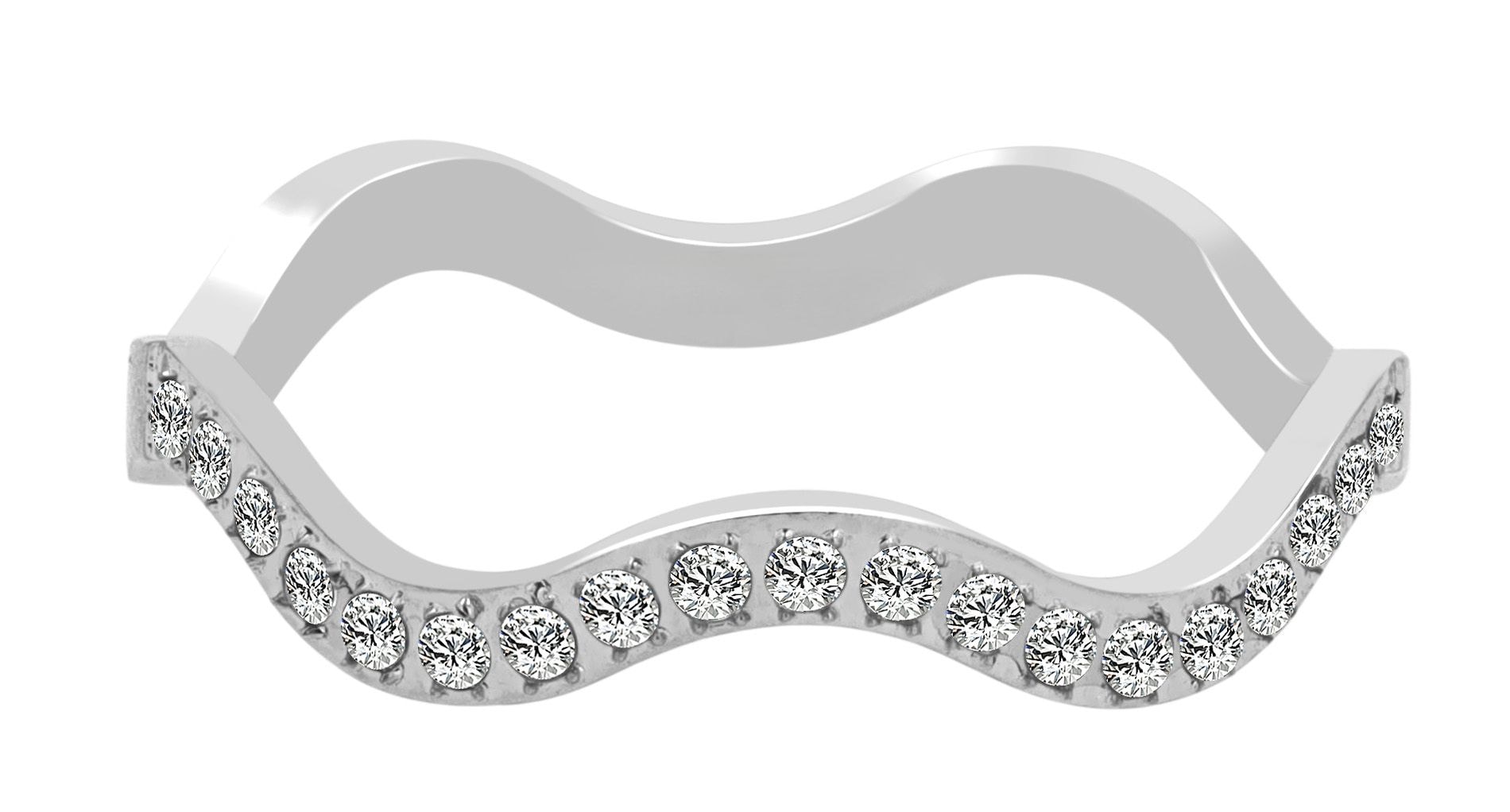 Adelia´s Fingerring »Damen Ring aus Edelstahl«