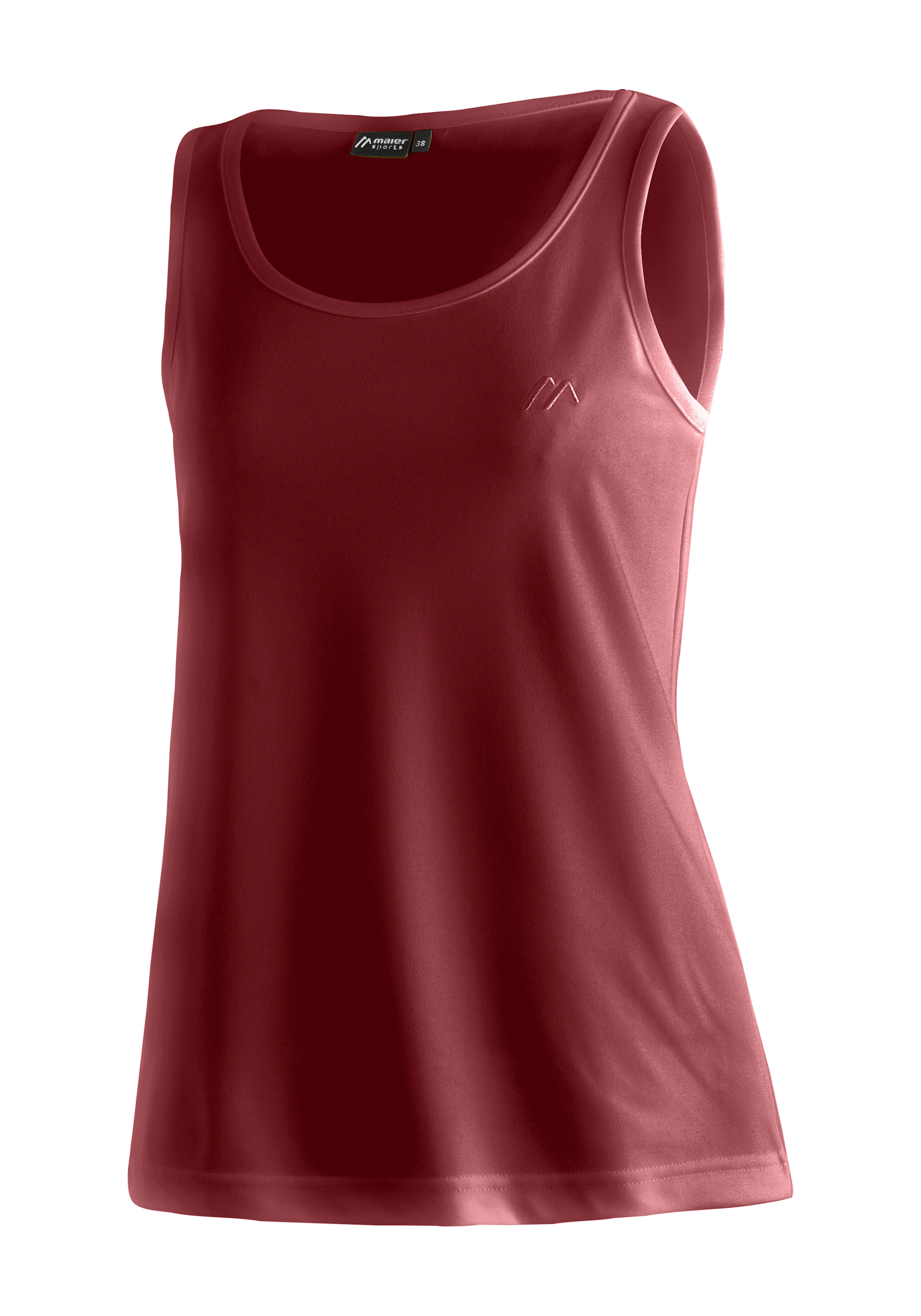 Maier Sports Funktionstop »Da-Top Petra« femininer Schnitt, ärmellos, aus Piqué-Ware