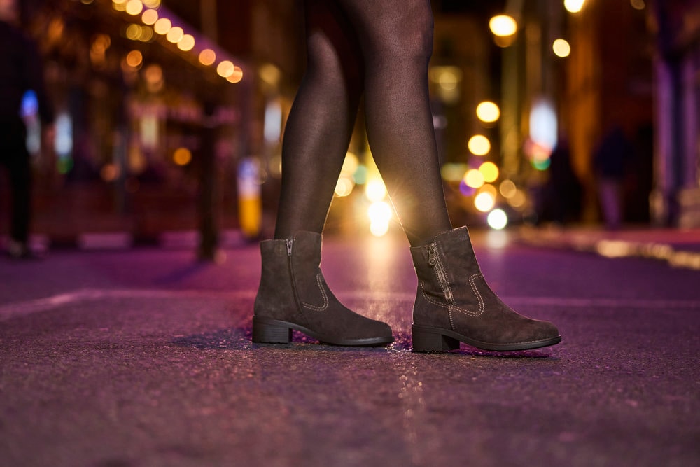Rieker Stiefelette  Boots, Herbststiefelette mit Blockabsatz