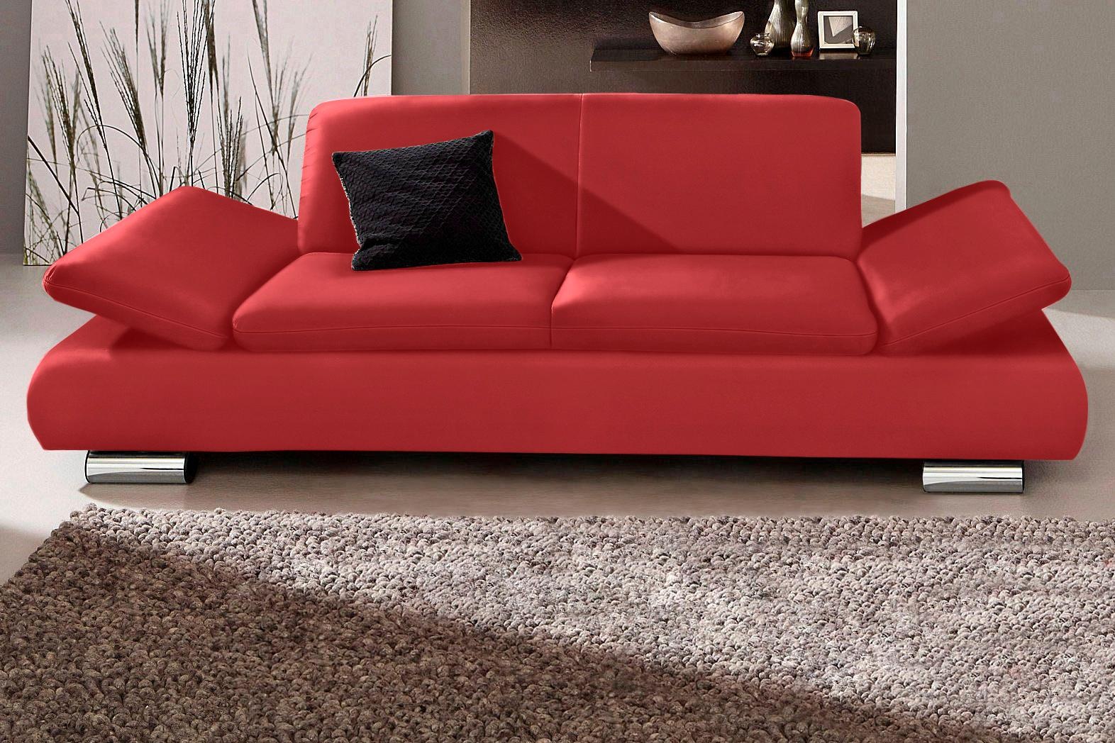 Max Winzer® 2,5-Sitzer »Toulouse modern und bequem, aktuelles Design, hoher Sitzkomfort« mit klappbaren Armlehnen, Breite 224 cm