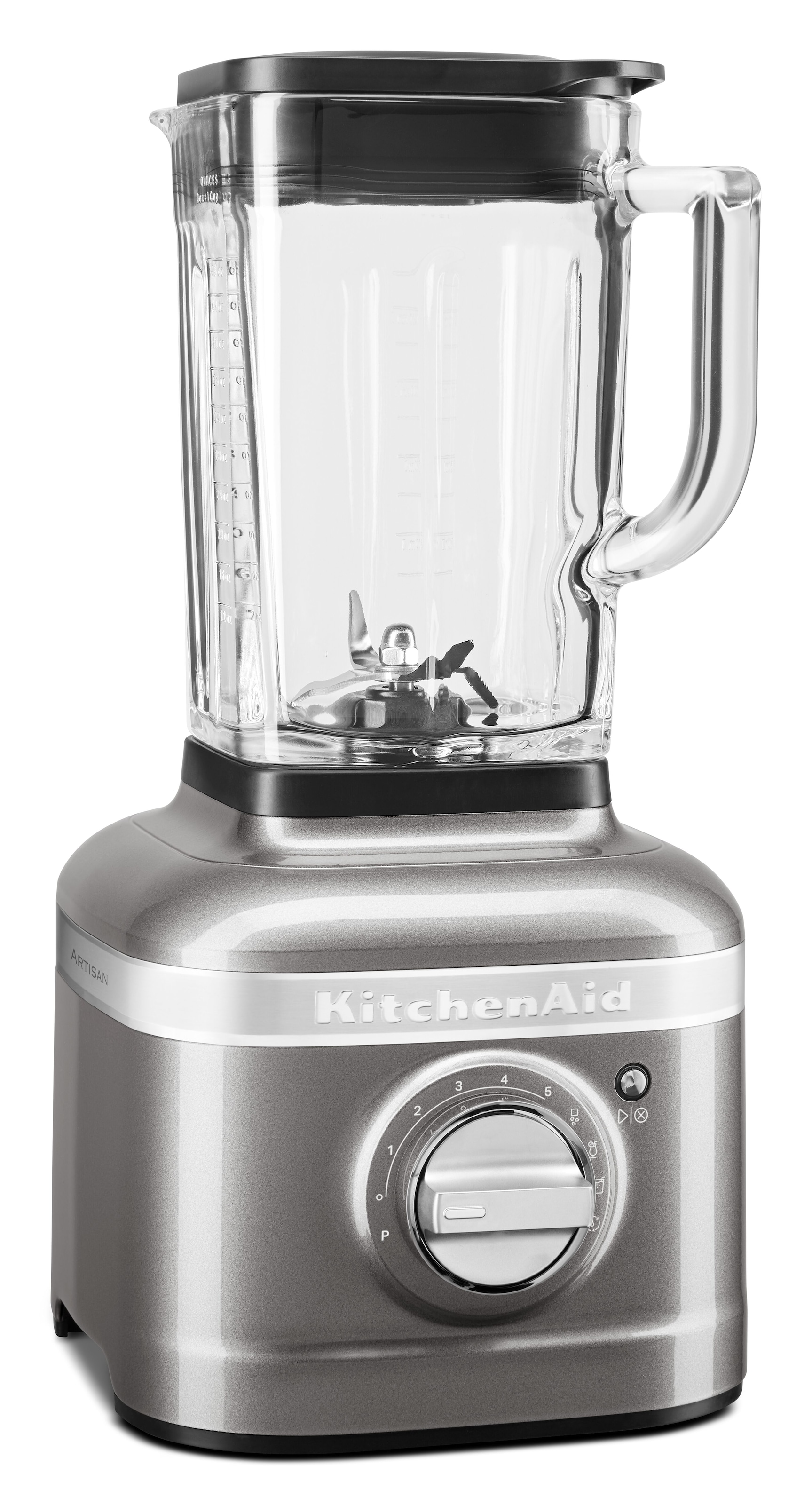 KitchenAid Standmixer »5KSB4026EMS Medallion Silber«, 1200 W