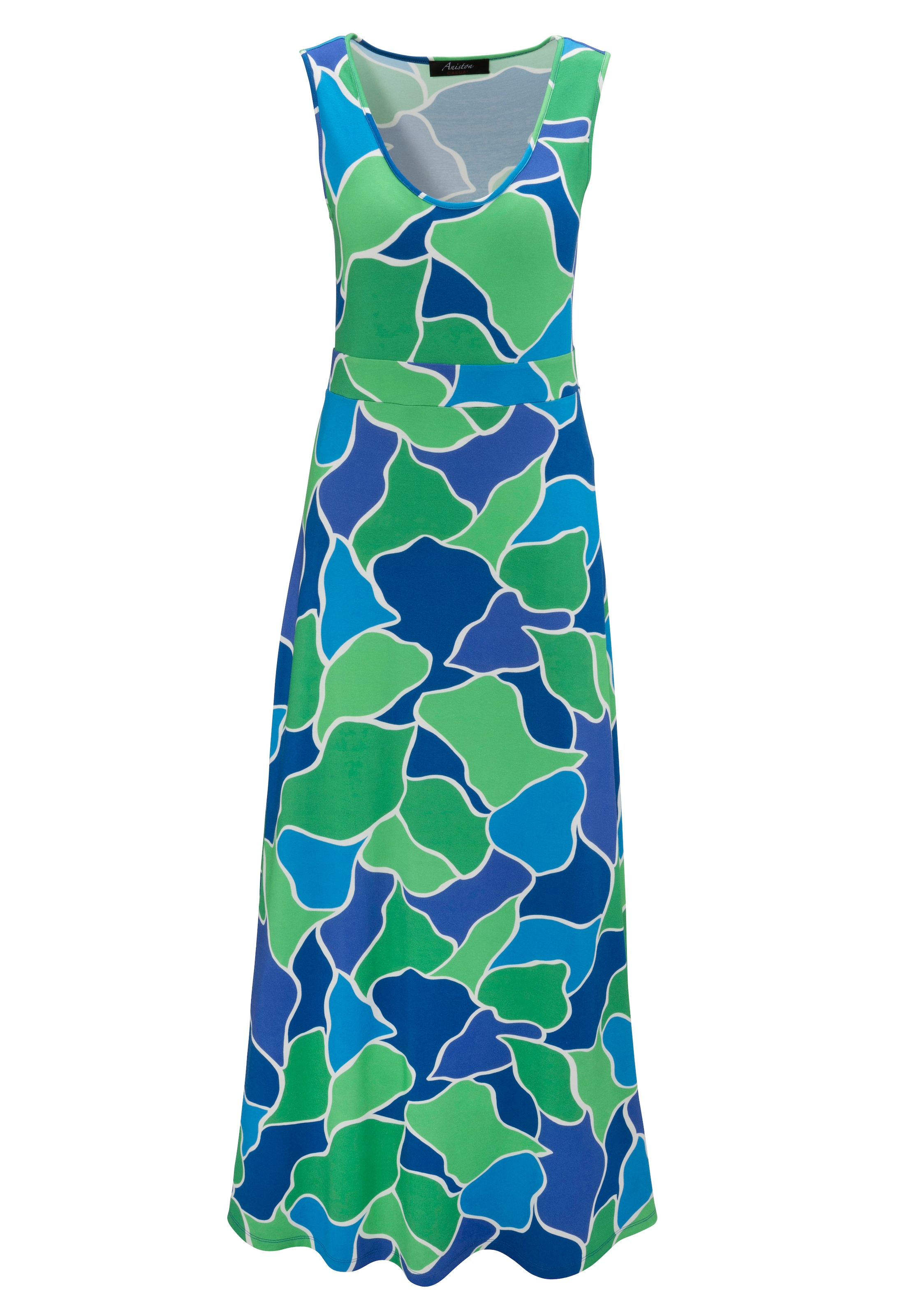 Aniston CASUAL Sommerkleid, mit farbharmonischem, graphischen Druck