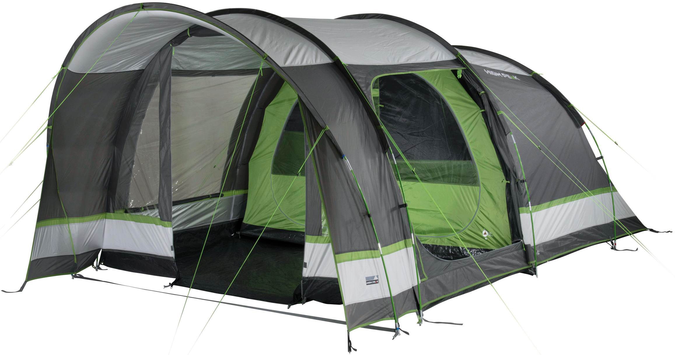 High Peak Tunnelzelt »Brixen 4.0« 4 Personen in grün, Größe B/H/L: 260 cm x 190 cm x 500 cm
