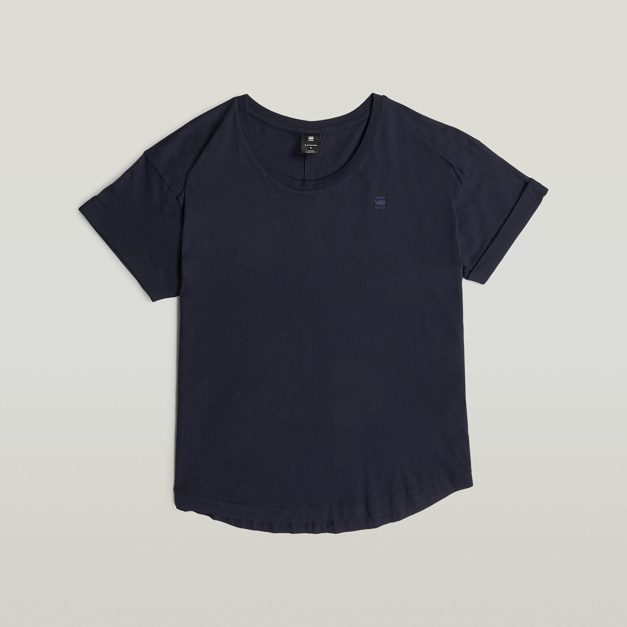 G-STAR T-Shirt »Rolled up«, mit umgeschlagenen Ärmeln