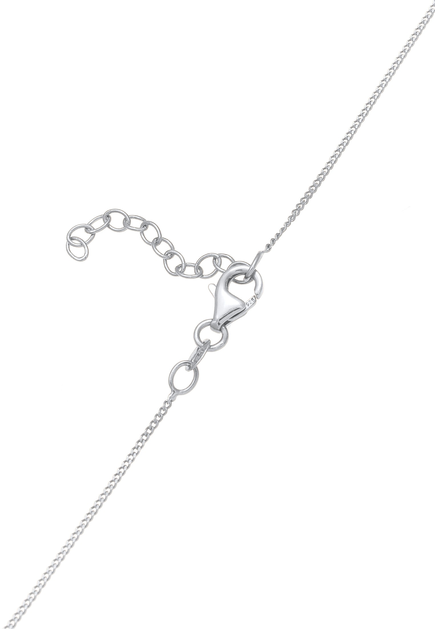 Elli Choker »Halskette Choker Panzer Kugel Geo 925 Silber«