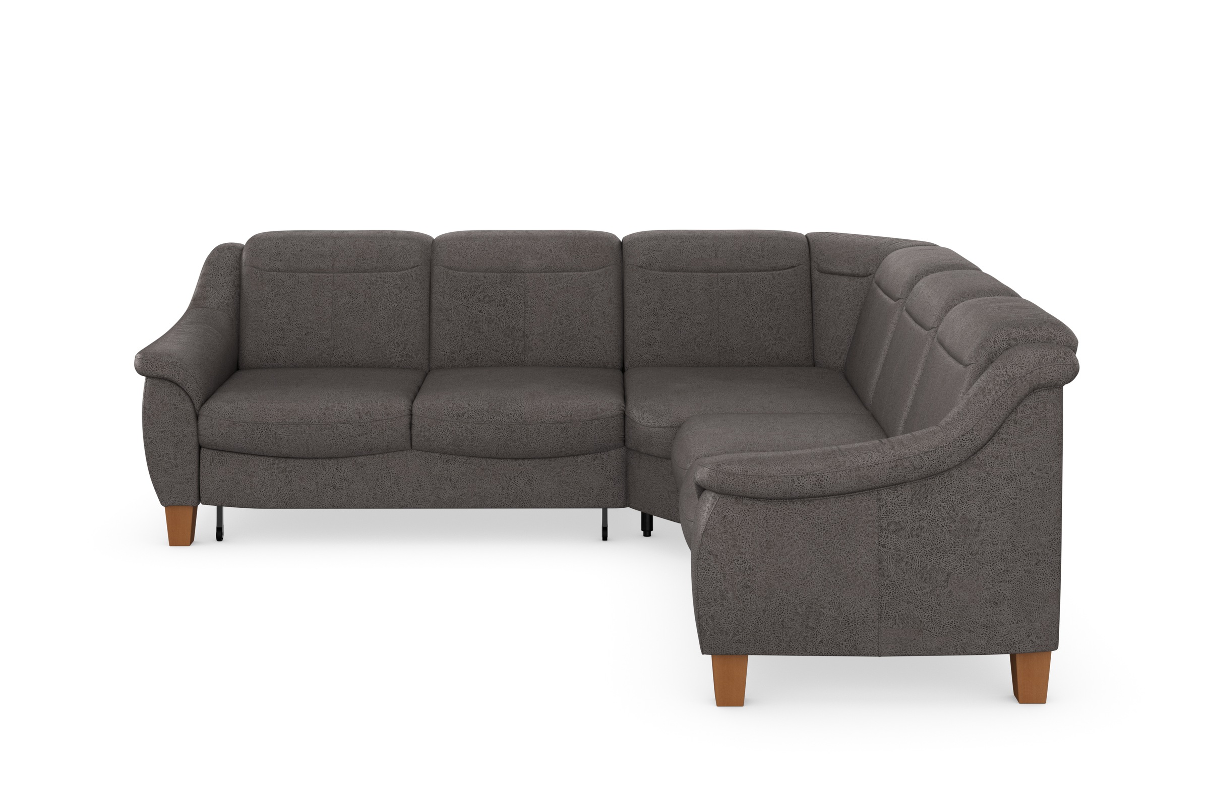 Home affaire Ecksofa »Caldera L-Form«, Federkern, wahlweise mit Kopfteilverstellung, Bettfunktion, Bettkasten