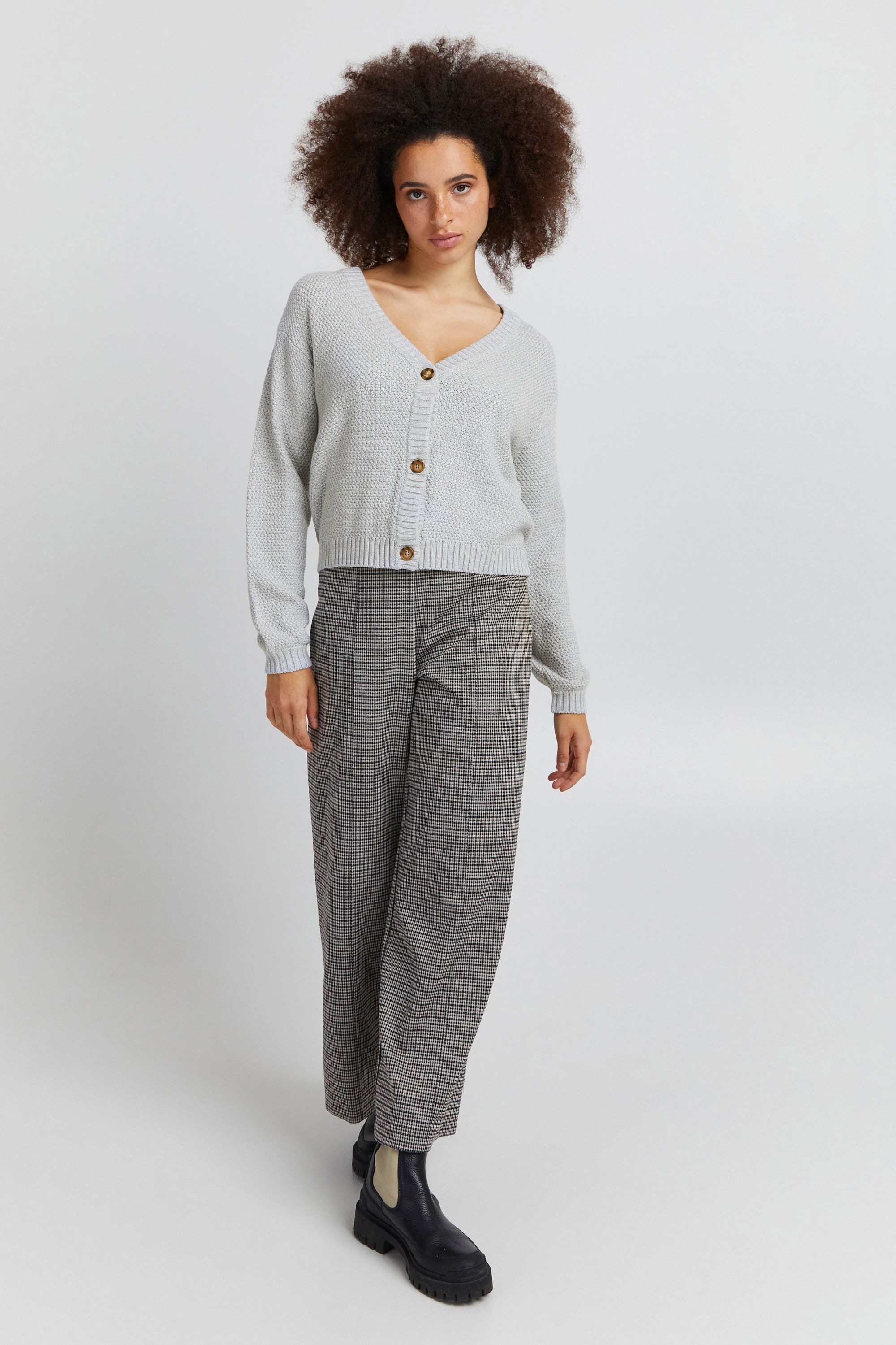 Ichi Strickjacke »Strickjacke IHNoelle«
