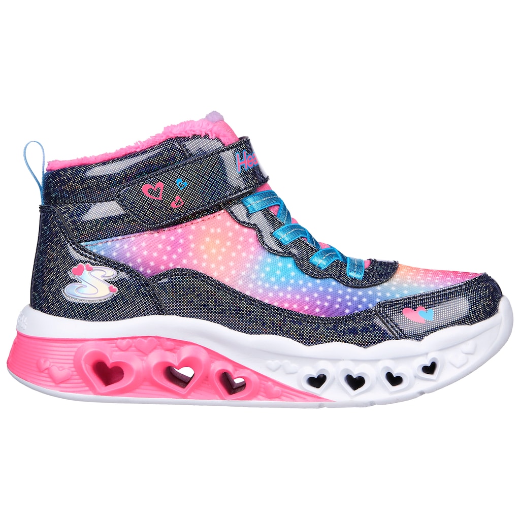 Skechers Kids Sneaker »FLUTTER HEART LIGHTS«, mit Blinkfunktion zum Ein- und Ausschalten