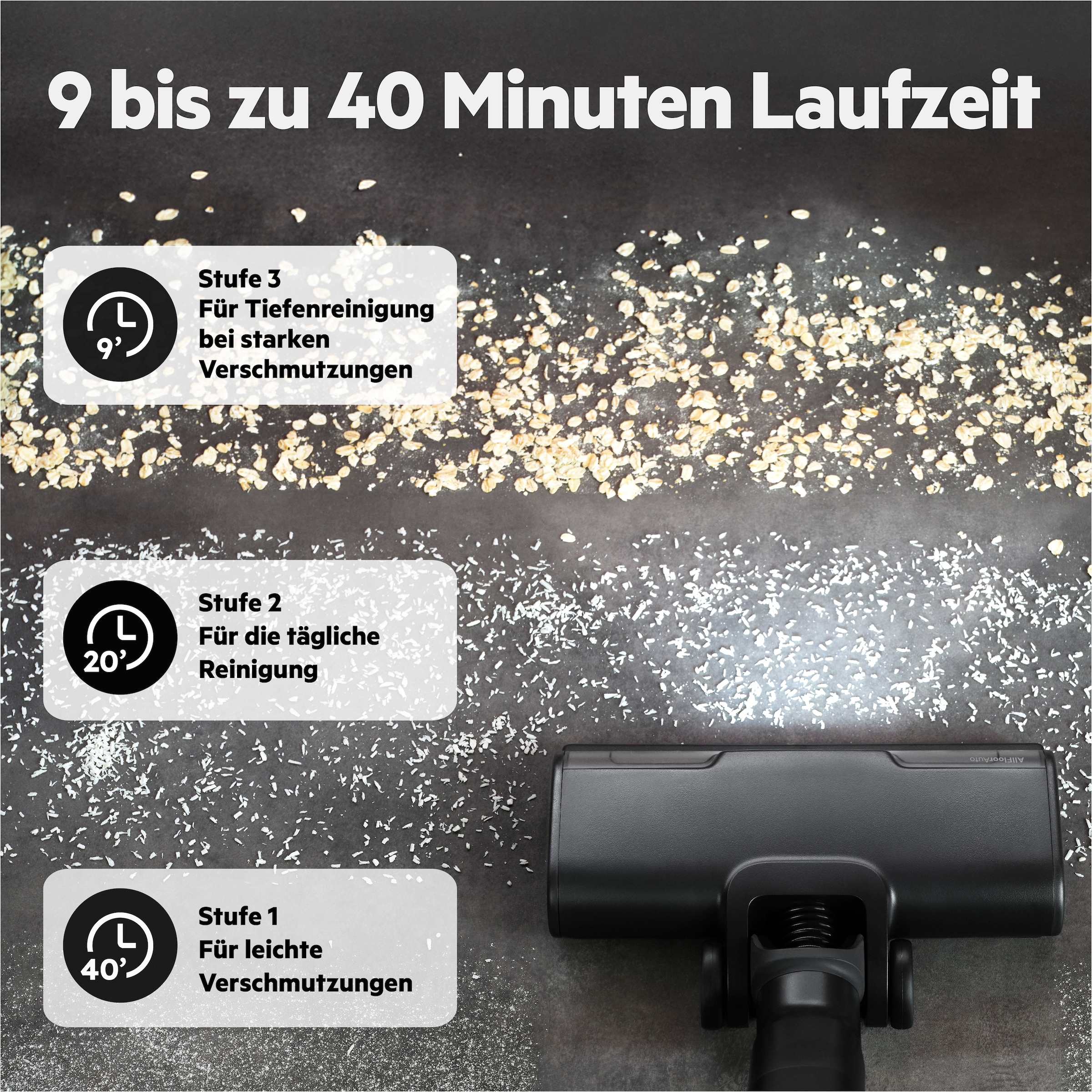 AEG Akku-Hand-und Stielstaubsauger »AP72AF21DG« Leicht & leistungsstark‑HEPA‑Filter: 99,99 % reinere Luft im Zuhause