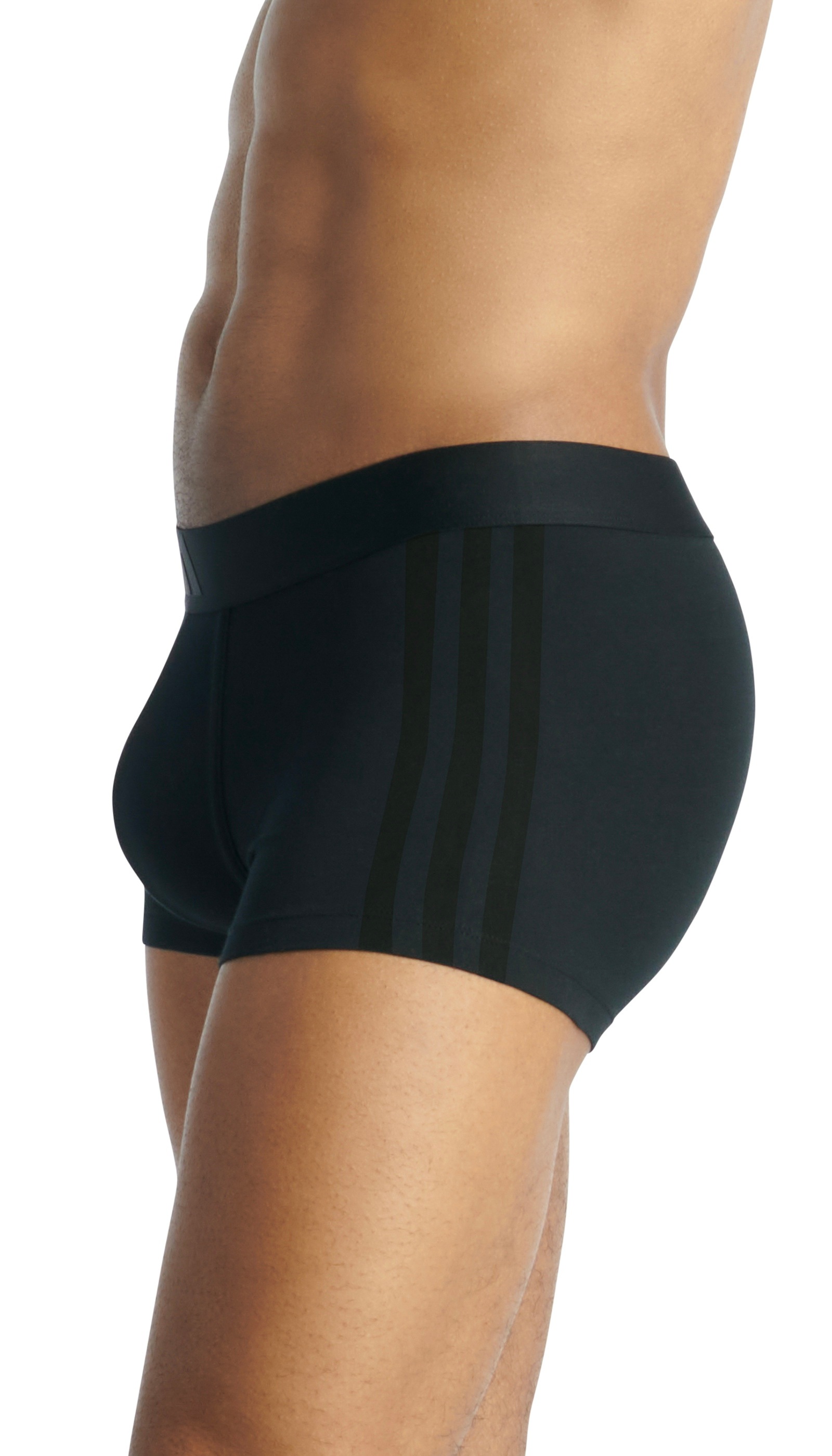 adidas Sportswear Trunk »Active Flex Cotton 3 Stripes«, (2er Pack), 4-Wege-Stretch