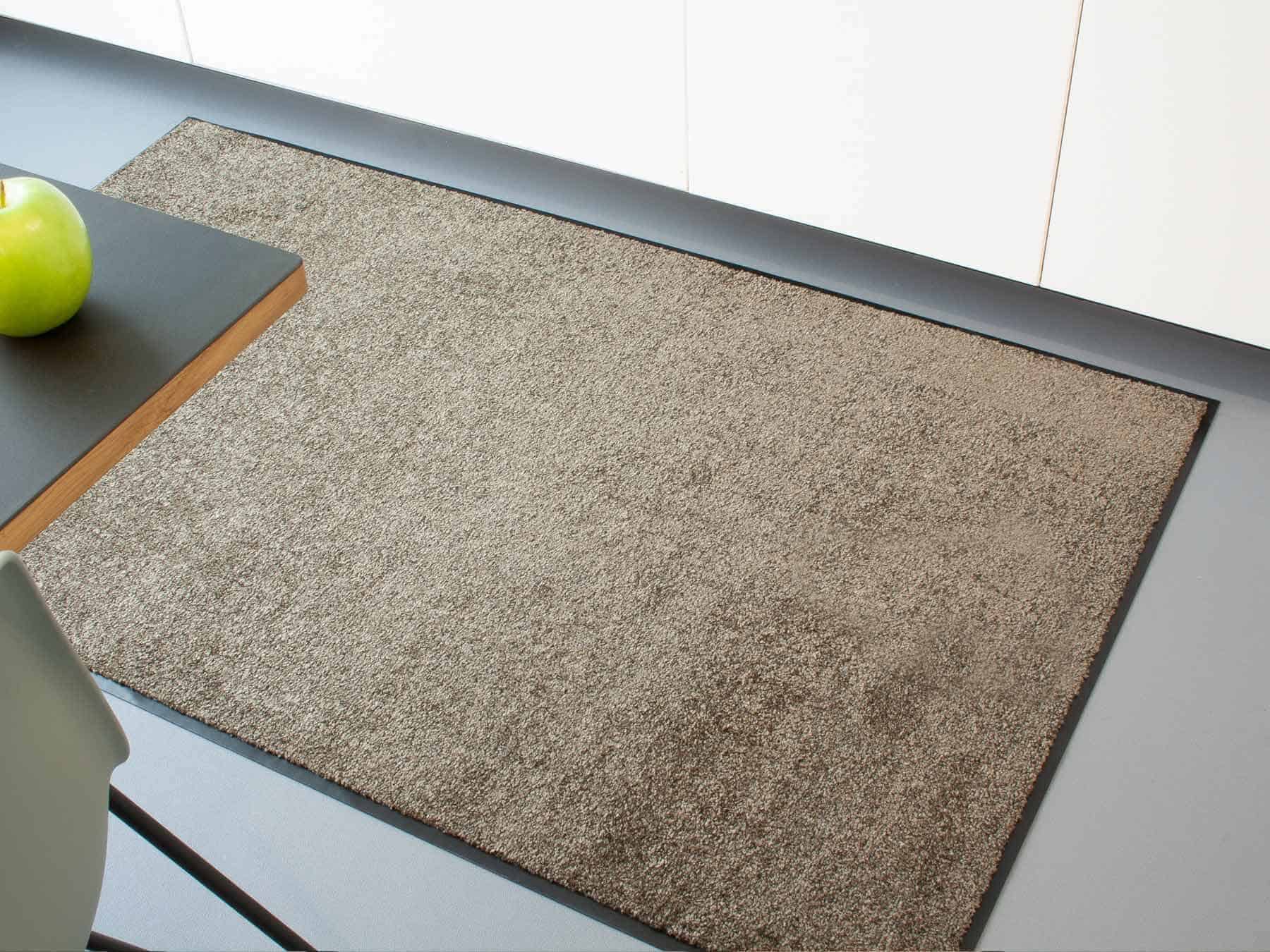 Primaflor-Ideen in Textil Fußmatte »Schmutzfangmatte CLEAN PRO, Made in Belgium«, rechteckig, 8 mm Höhe, Uni-Farben, UV-beständig, strapazierfähig, waschbar
