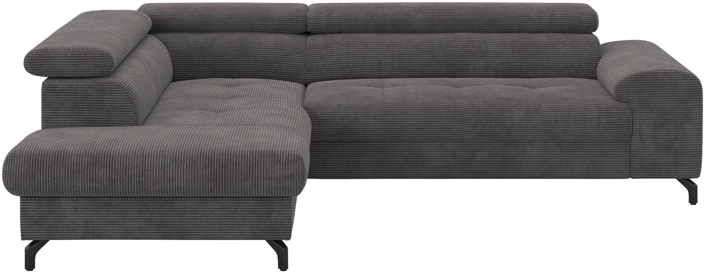 COTTA Ecksofa »Aura L-Form«, mit Schlaffunktion, Bettkasten und Kopfteilverstellung