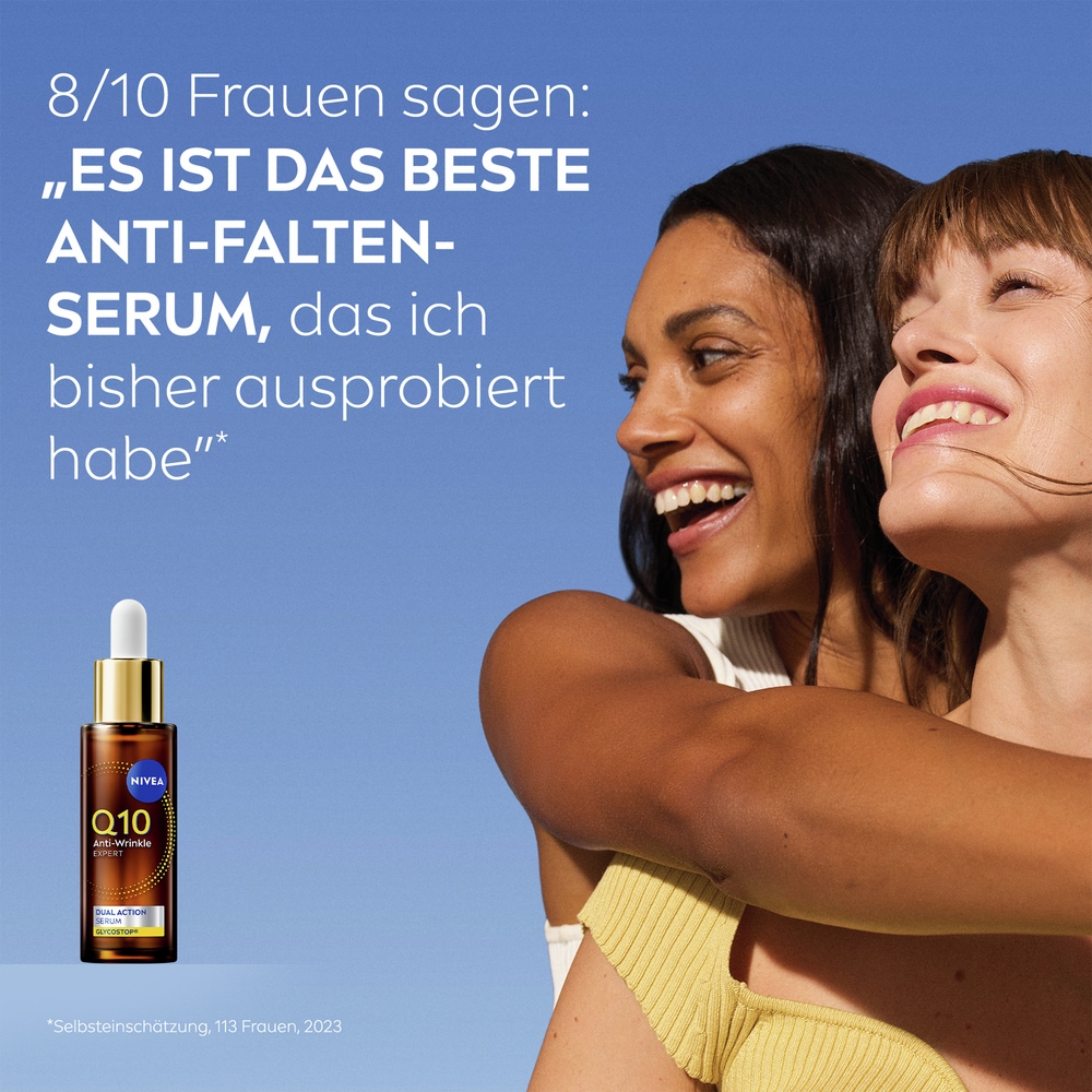 Nivea Gesichtsserum »Q10 ANTI-FALTEN EXPERTE DUAL ACTION SERUM«