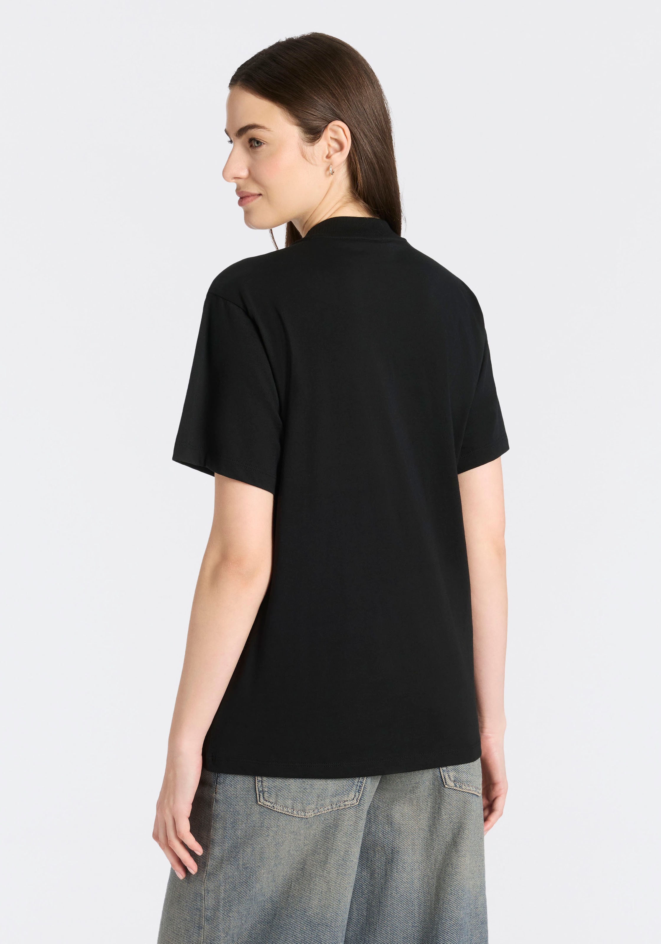 HUGO Blue T-Shirt »Vintage Tee« mit Rundhals, bedruckt