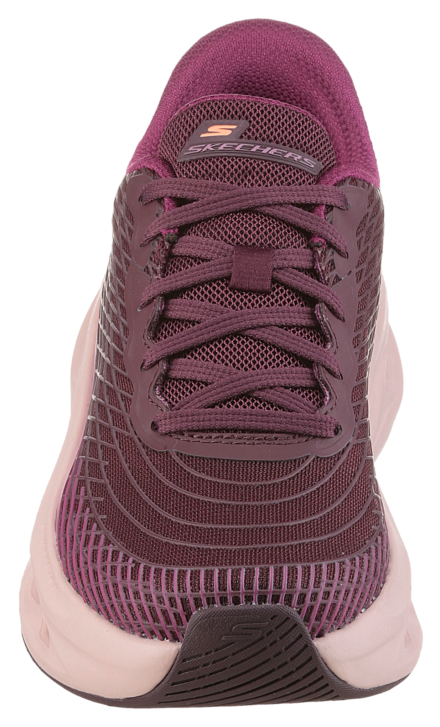 Skechers Slip-On Sneaker »MAX CUSHIONING GLIDE-STEP-SAPPHIRE«, Laufschuh, Trainingsschuh mit dämpfender Glide Step Sohle
