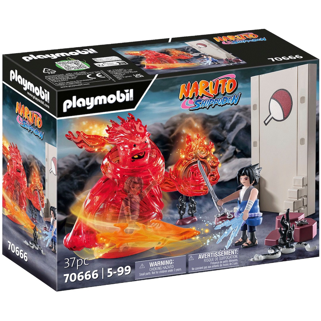 Playmobil® Konstruktions-Spielset »Sasuke vs. Itachi (70666), Naruto«, (37 St.)
