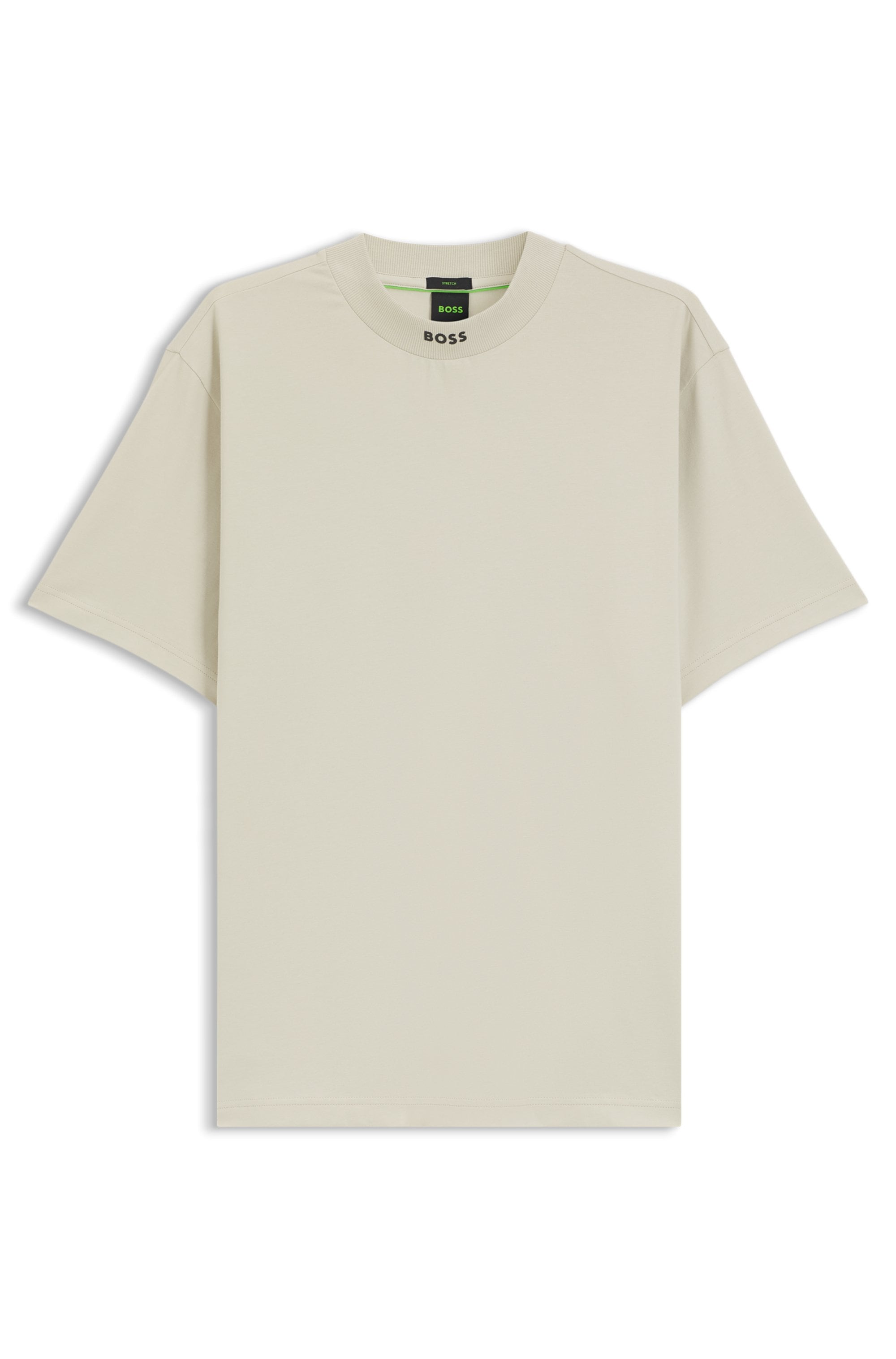 BOSS GREEN T-Shirt »Tee Collar« aus Stretch-Baumwolle, relaxed fit