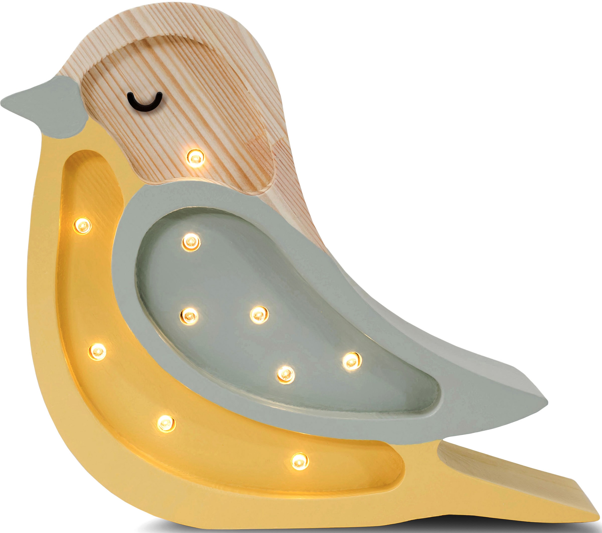 little lights LED Tischleuchte »Vogel«, mit Dimmer und Fernbedienung,  Timer, Made in Europe online bei OTTO