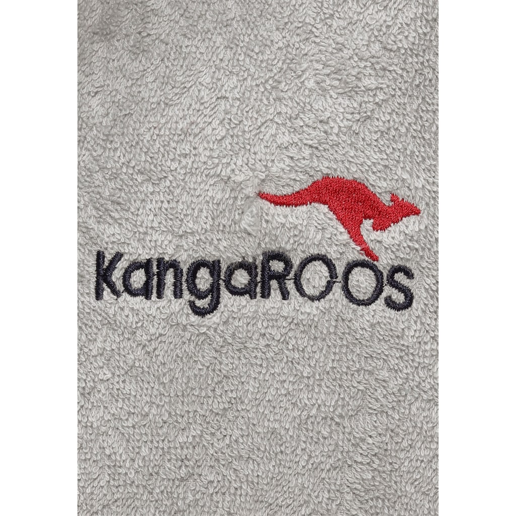 KangaROOS Unisex-Bademantel »Cassidy, für Damen & Herren«, (1 St.)