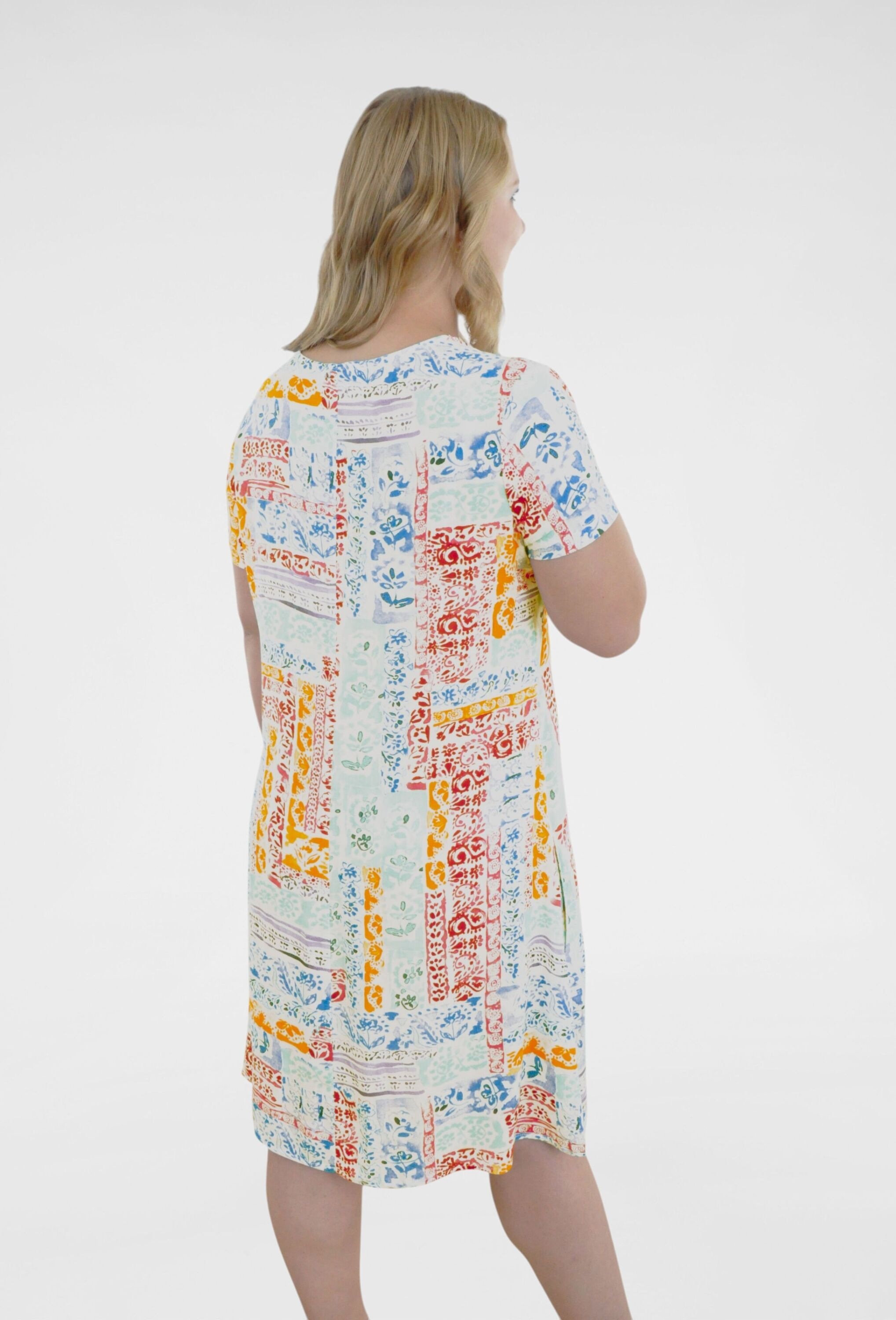 NAVIGAZIONE Sommerkleid »NAVIGAZIONE Kleid« Graphischer Druck