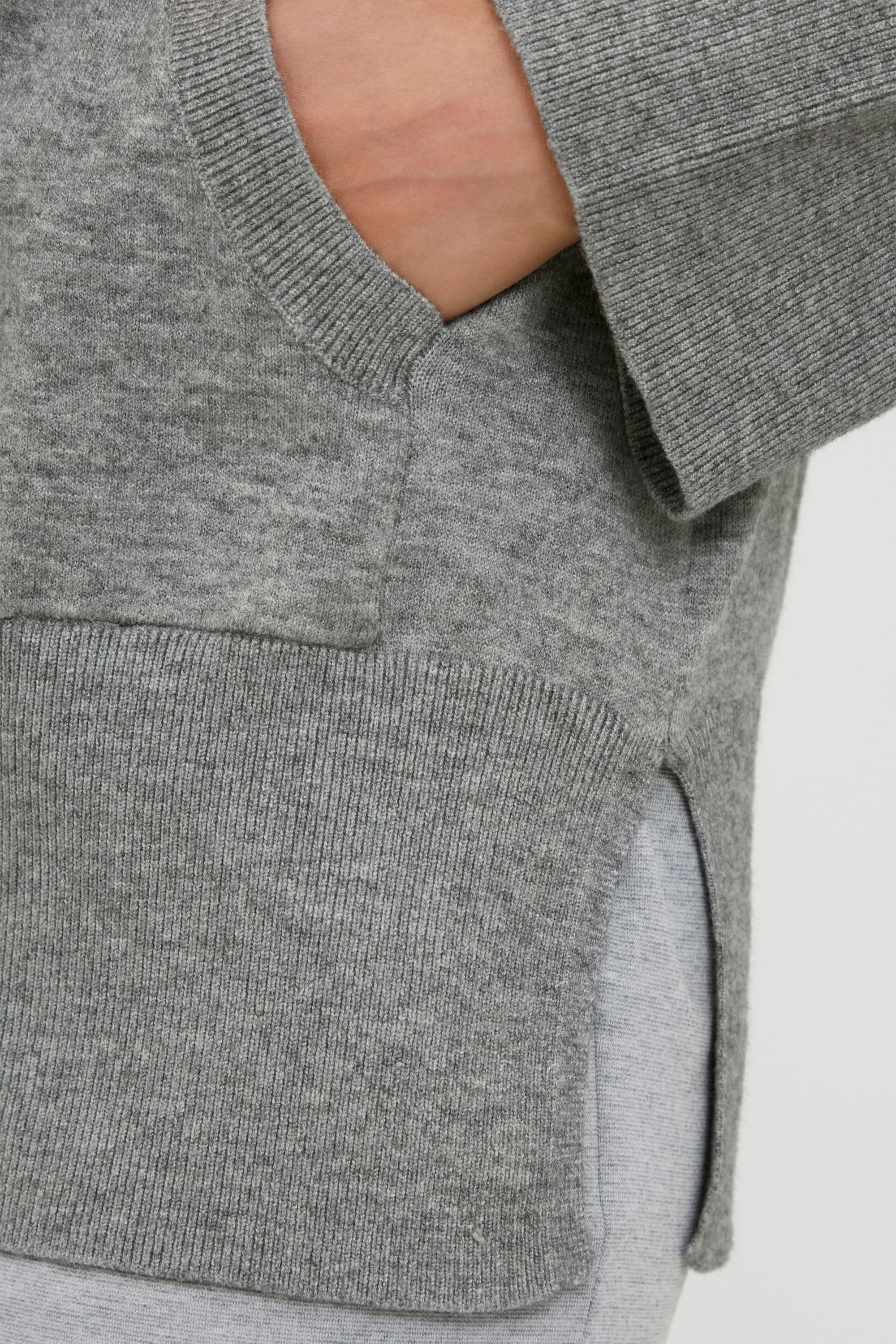Ichi Strickfleece-Pullover »Strickpullover IHKava«