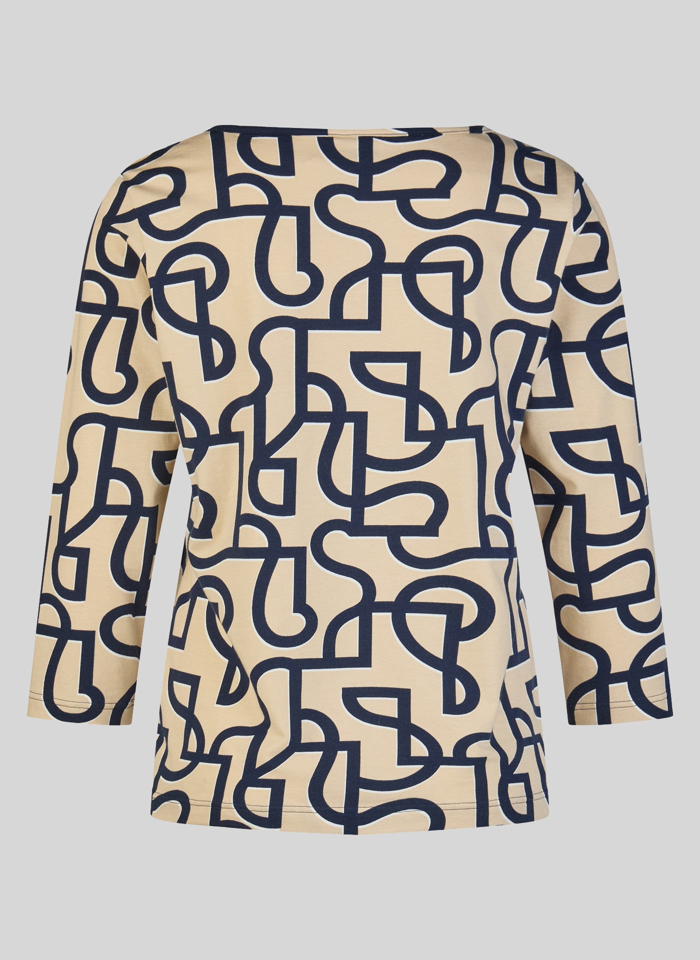 Rabe 3/4-Arm-Shirt mit Allover-Print