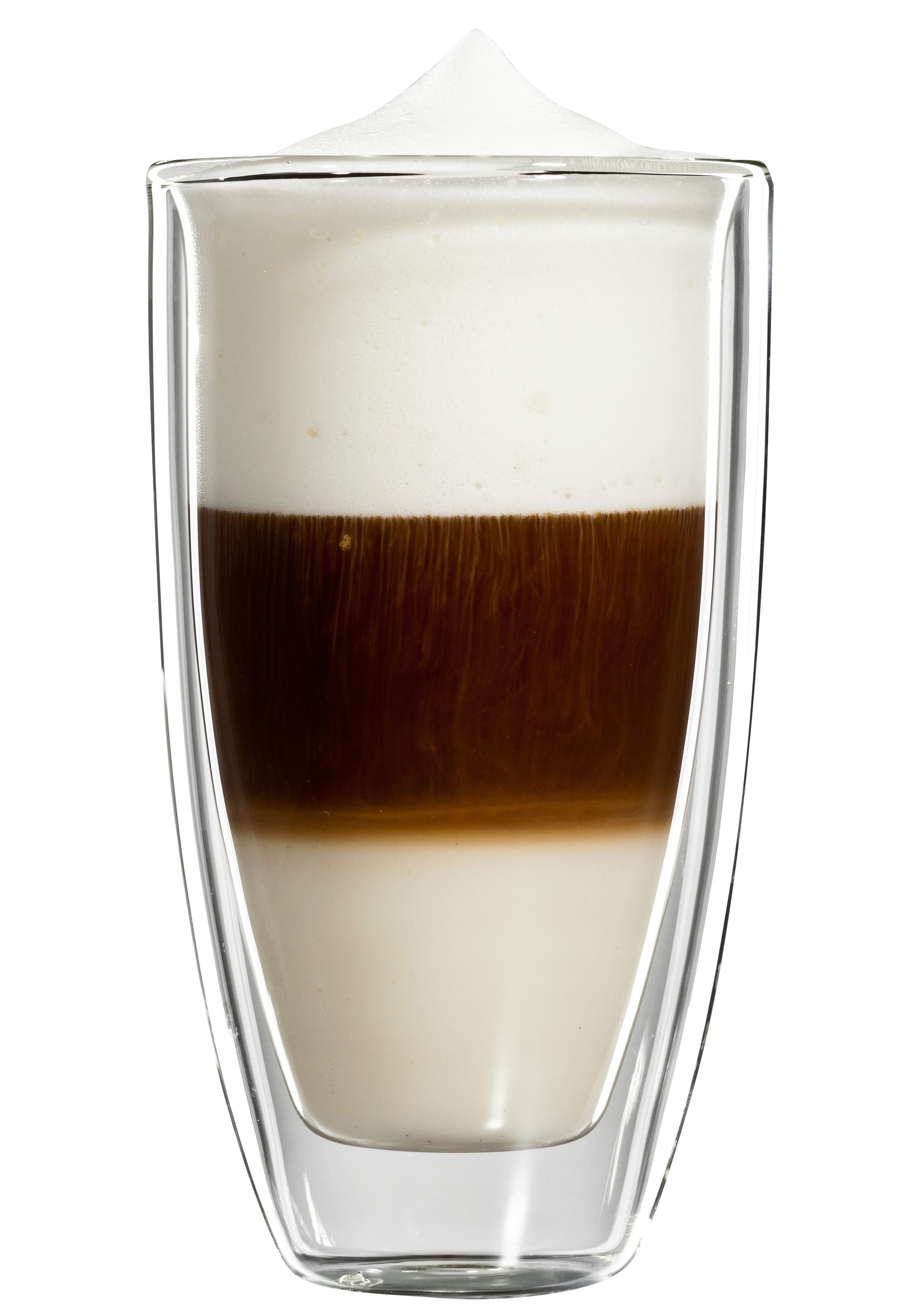 Bloomix Latte-Macchiato-Glas »Roma Grande«, (Set, 4 tlg.), Doppelwandig