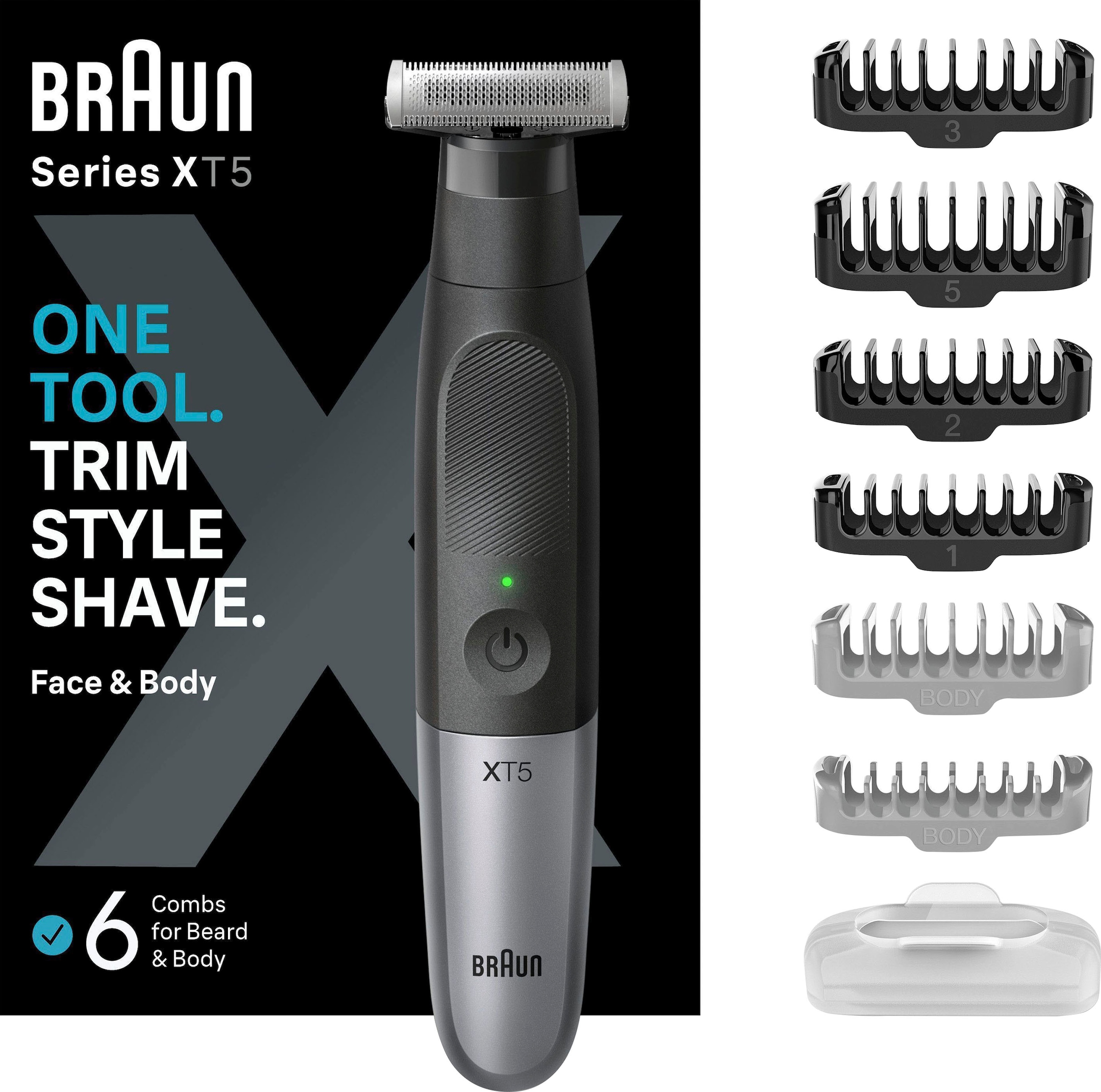 Braun Haarschneider »Series X XT5200«, wasserdicht, 4D-Flex-Klinge