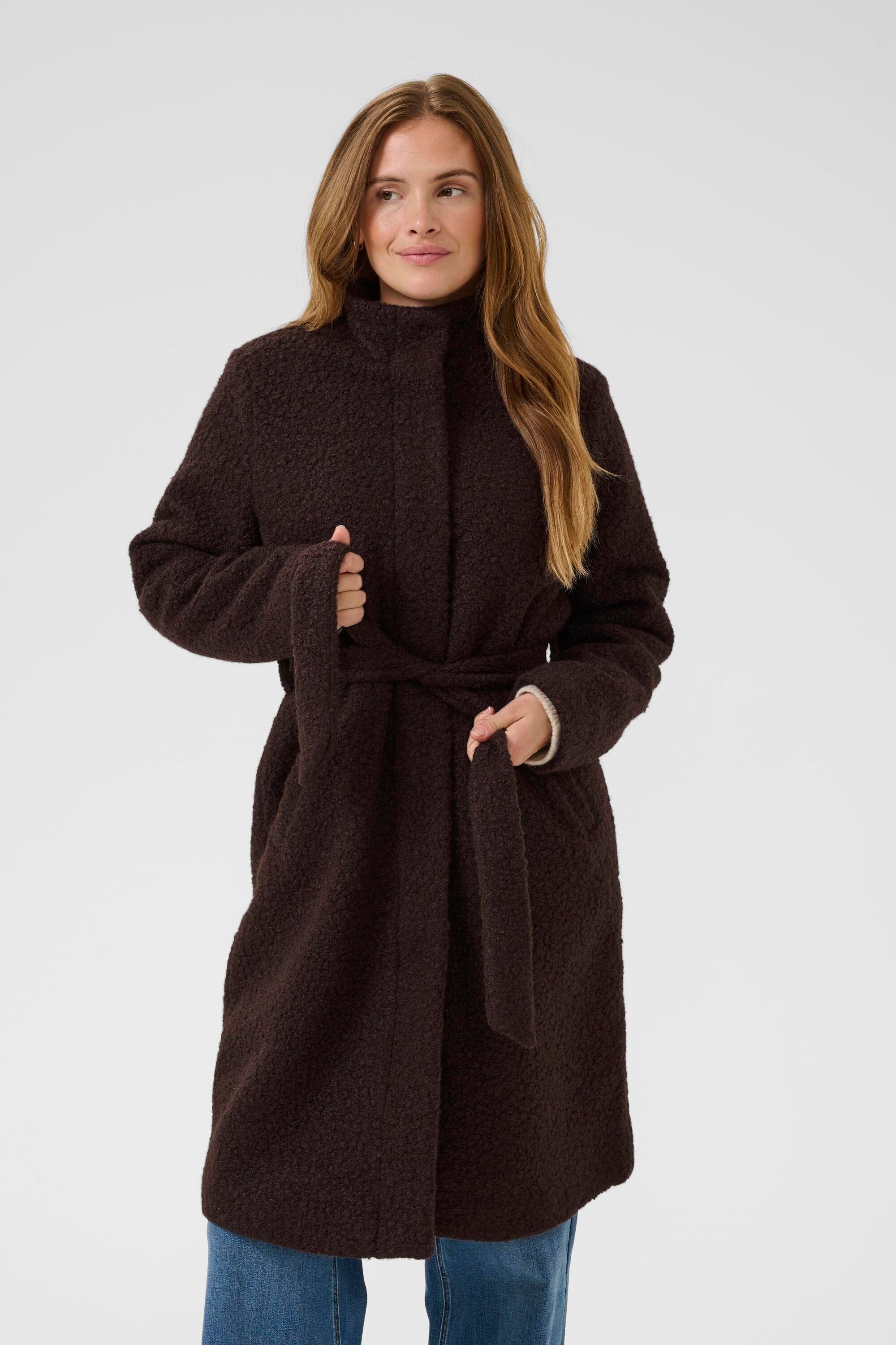 KAFFE Wintermantel »Jacke KAanne«