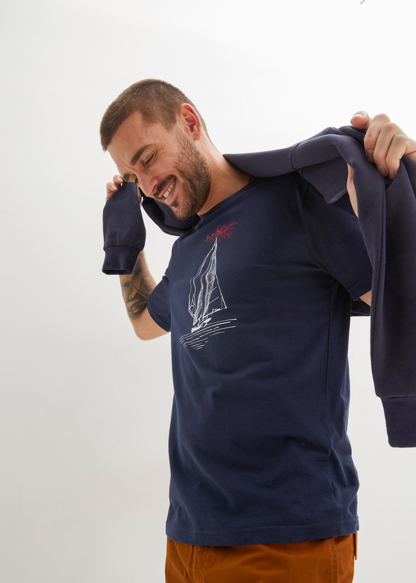 bonprix T-Shirt Packung, 2 tlg.